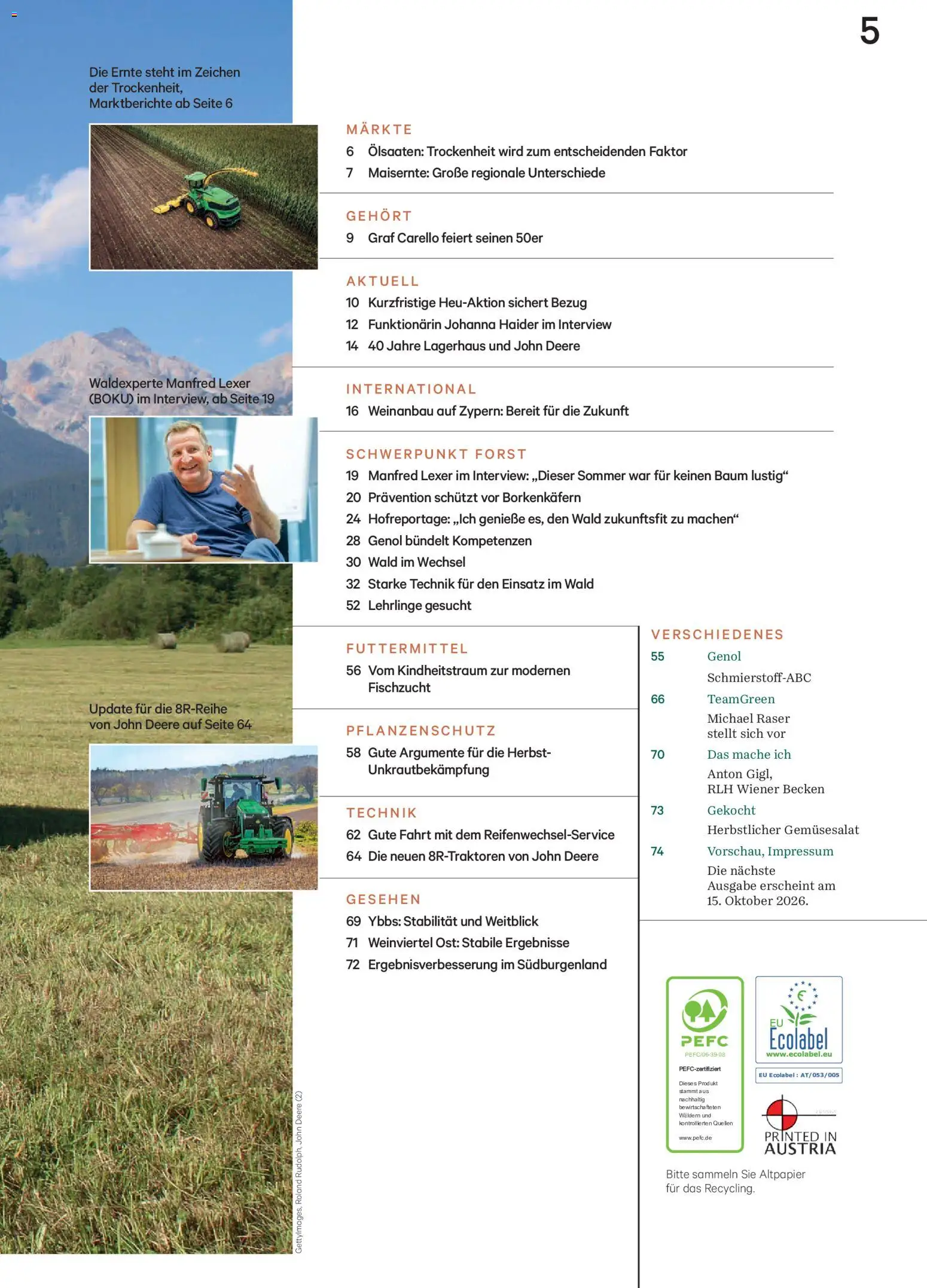 Lagerhaus Unser Land Oktober 2026 gültig ab 01.10.2026 | Seite: 5