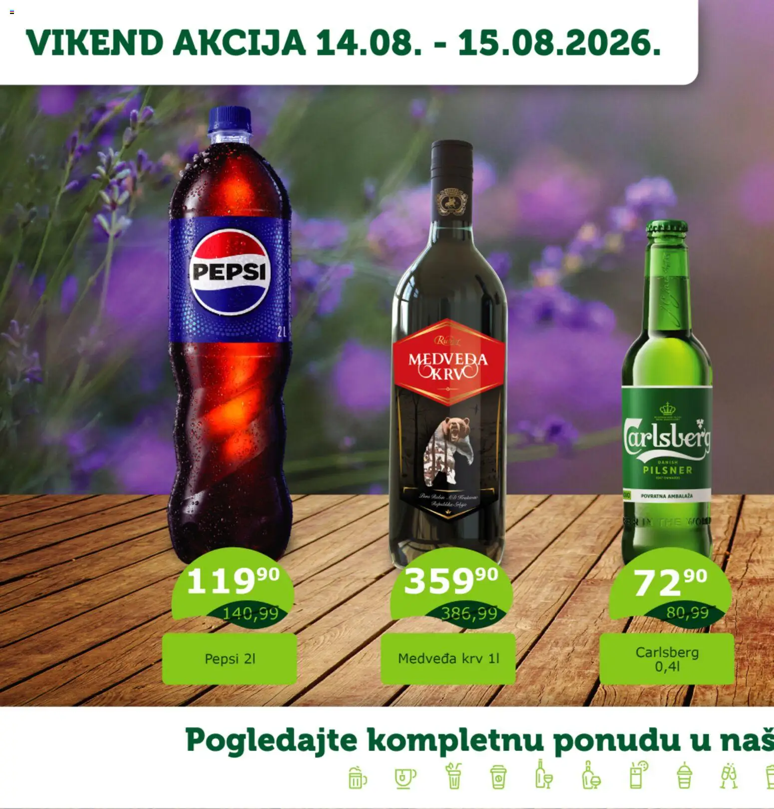 Valor katalog - važi od 14.08.2026 | Strana: 1 | Proizvode: Carlsberg, Pepsi