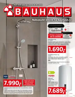 Náhled letáku Bauhaus leták od 02.10.2026