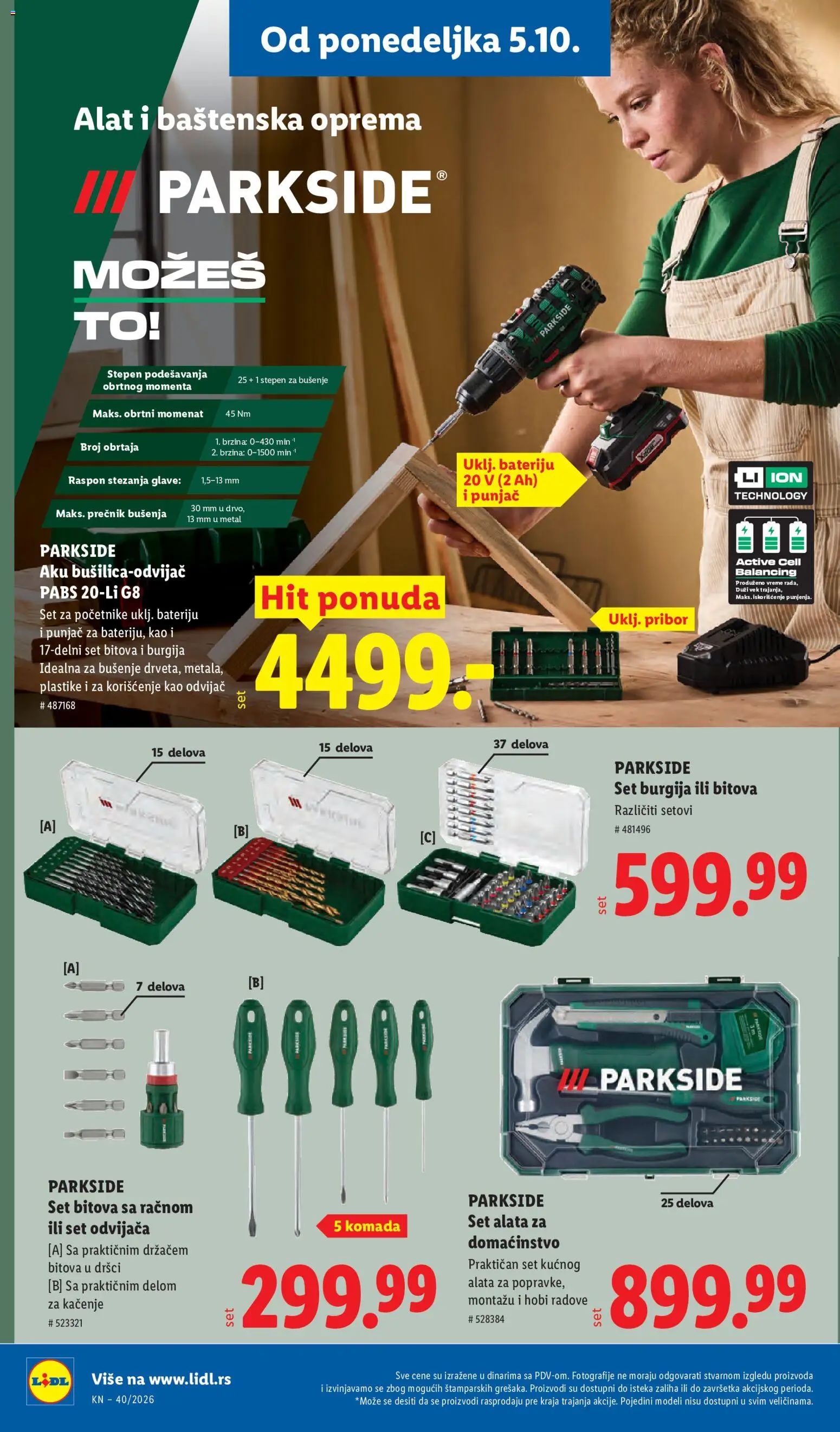 Lidl katalog - važi od 01.10.2026 | Strana: 90