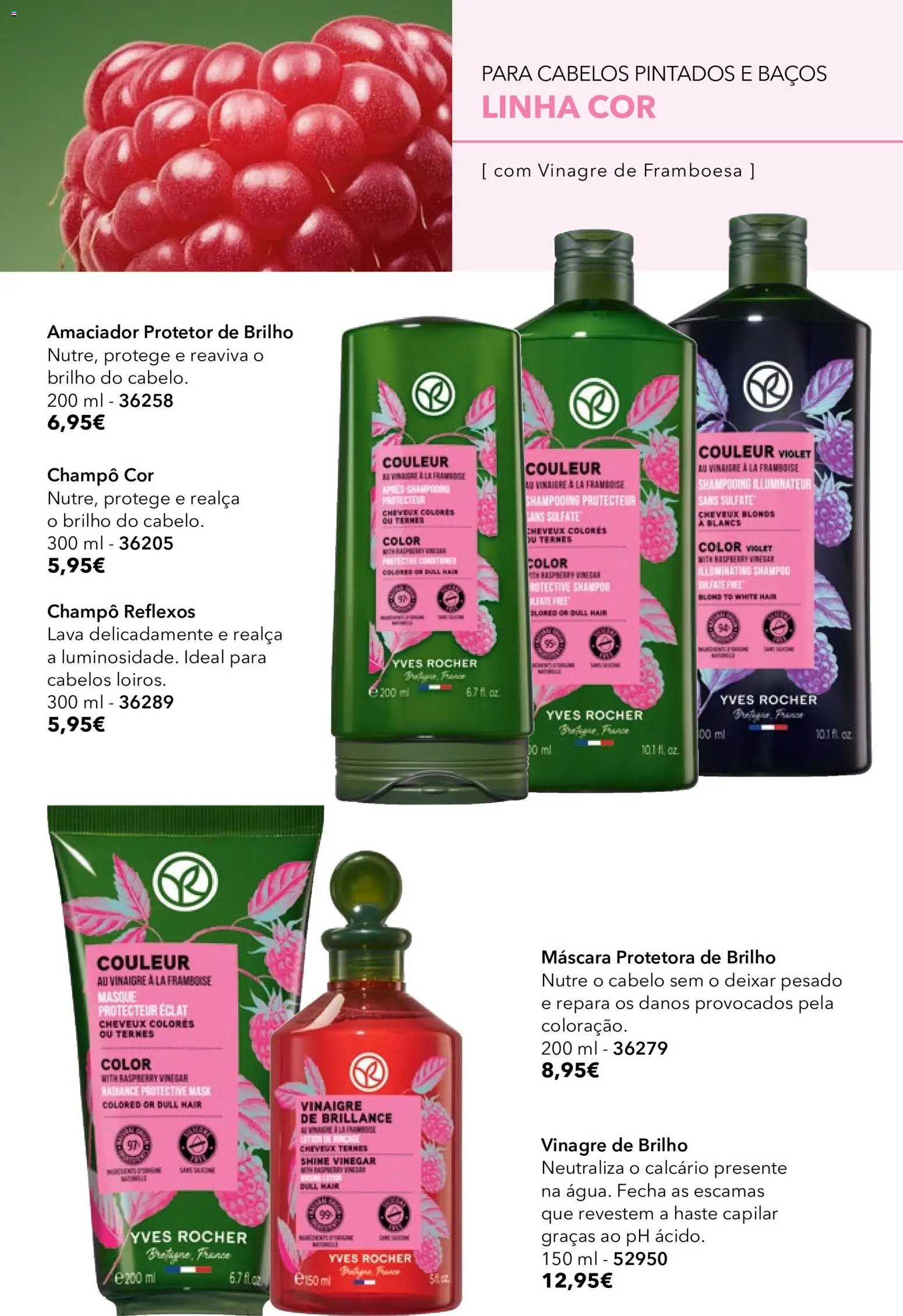 Yves Rocher catálogo 8 │ válido de 03.06.2026 | Página: 68 | Produtos: Vinagre, Shampoo
