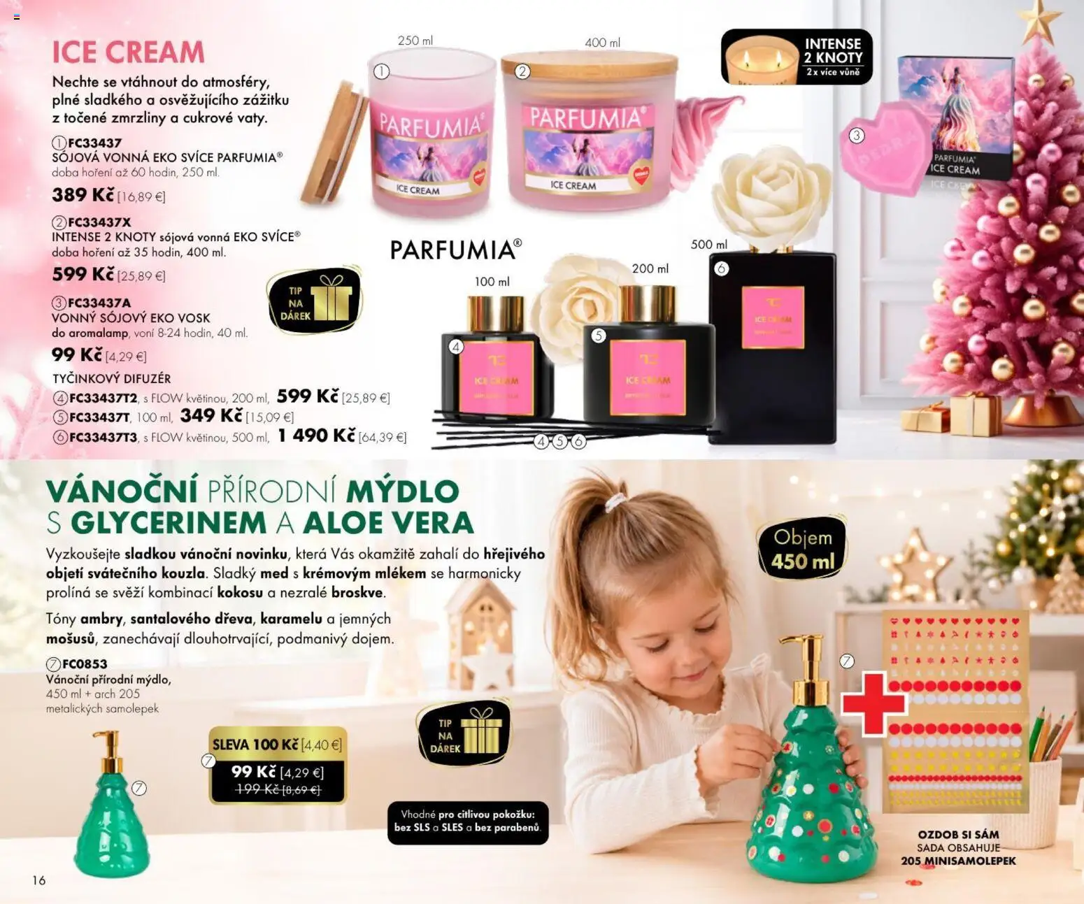 Nové Dedra akcie – leták je platný od 01.10.2026 | Strana: 16 | Produkty: Difúzer, Aloe Vera, Mydlo, Med