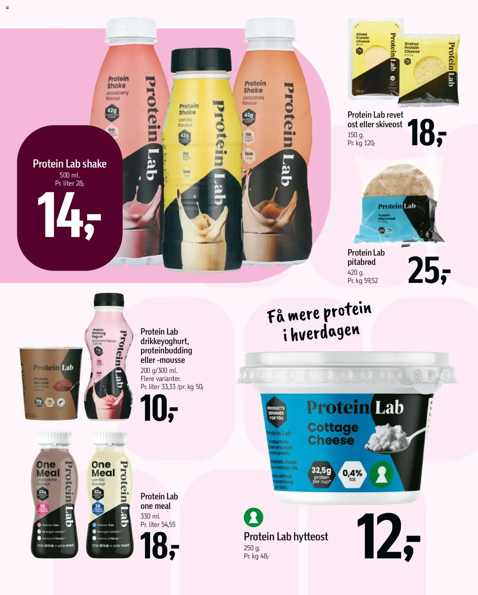 Føtex tilbudsavis – gyldig fra 15.05.2026 | Side: 33 | Produkter: Pitabrød, Ost, Hytteost, Skiveost