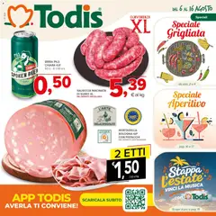 Anteprima del volantino Todis volantino valido a partire dal 06/08/2026