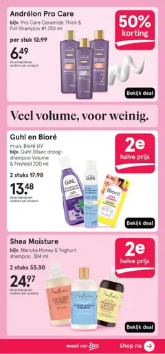 Etos folder - Voorbeeld van een folder van Etos, geldig van 11.05.2026 | Pagina: 19 | Producten: Yoghurt, Kan, Shampoo