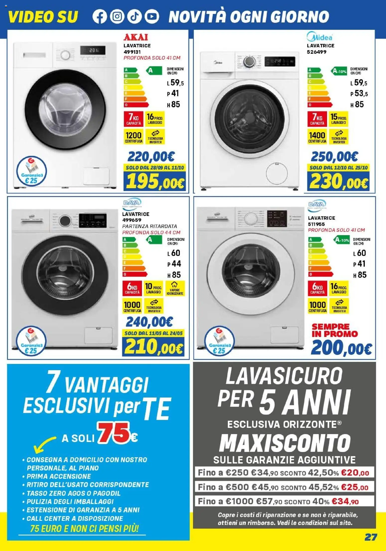 Volantino Orizzonte del 08.05.2026 | Pagina: 27