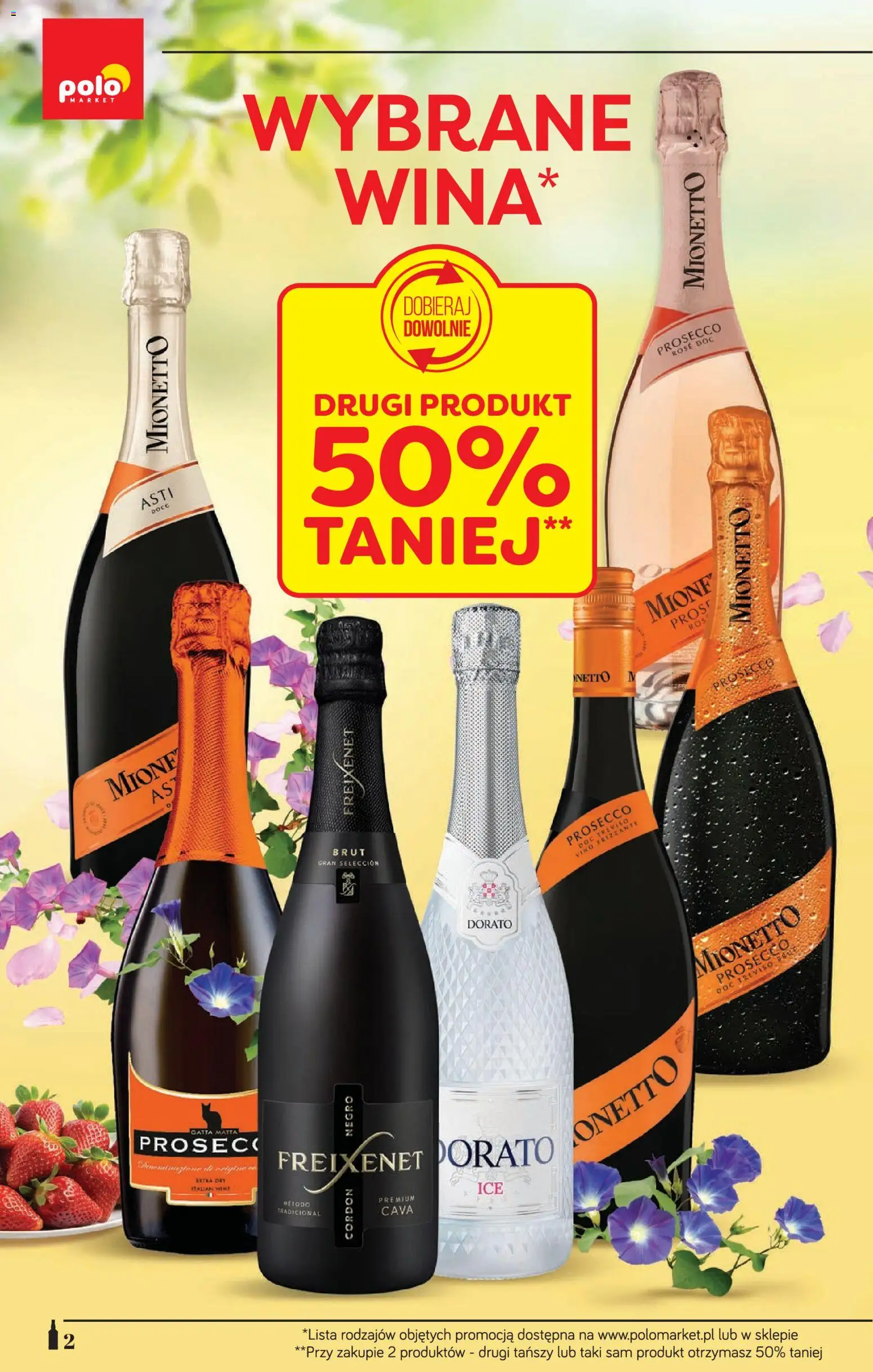 POLOmarket katalog - Alkoholi od 21.05.2026 | Strona: 2 | Produkty: Gatta, Mionetto prosecco, Prosecco