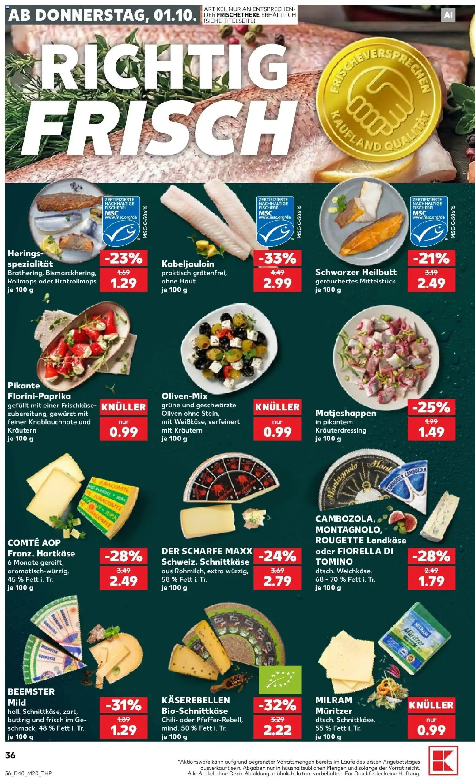 Prospekt Kaufland ab 28.09.2026 » Angebote Online zum Blättern | Seite: 46 | Produkte: Milram, Chili, Frischkase