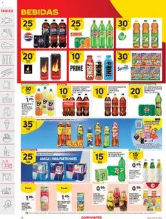 Pré-visualização REFRIGERANTE S/ GÁS BI ICE DRINKS, Refrigerante S/ GÁS BI ICE DRINKS Vários Sabores +0.10€ valor depósito EMB.: 1.5 L válido de 12.05.2026 | Página: 36
