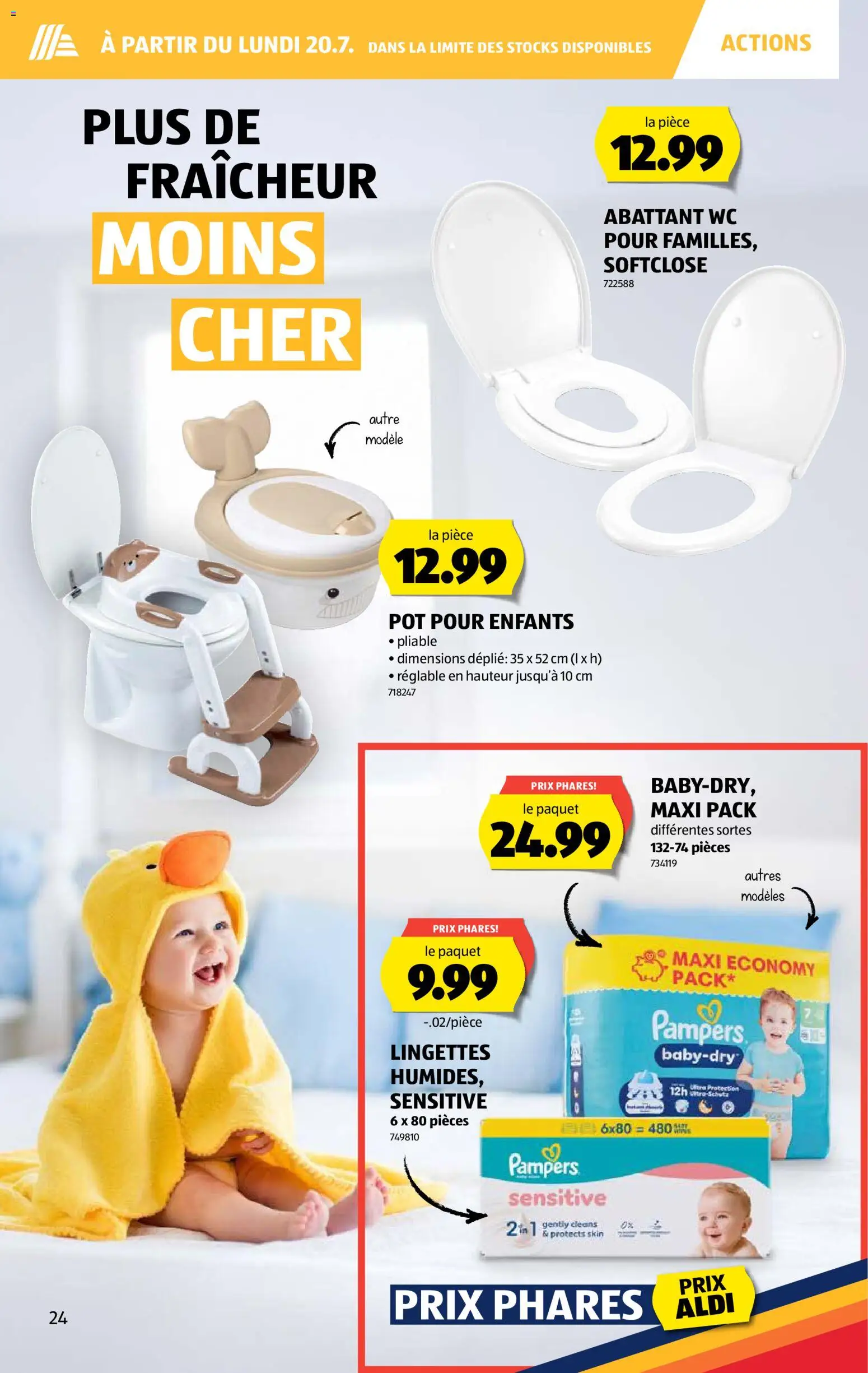 Aldi aktionen FR – gültig ab 16.07.2026 | Seite: 24 | Produkte: Pampers