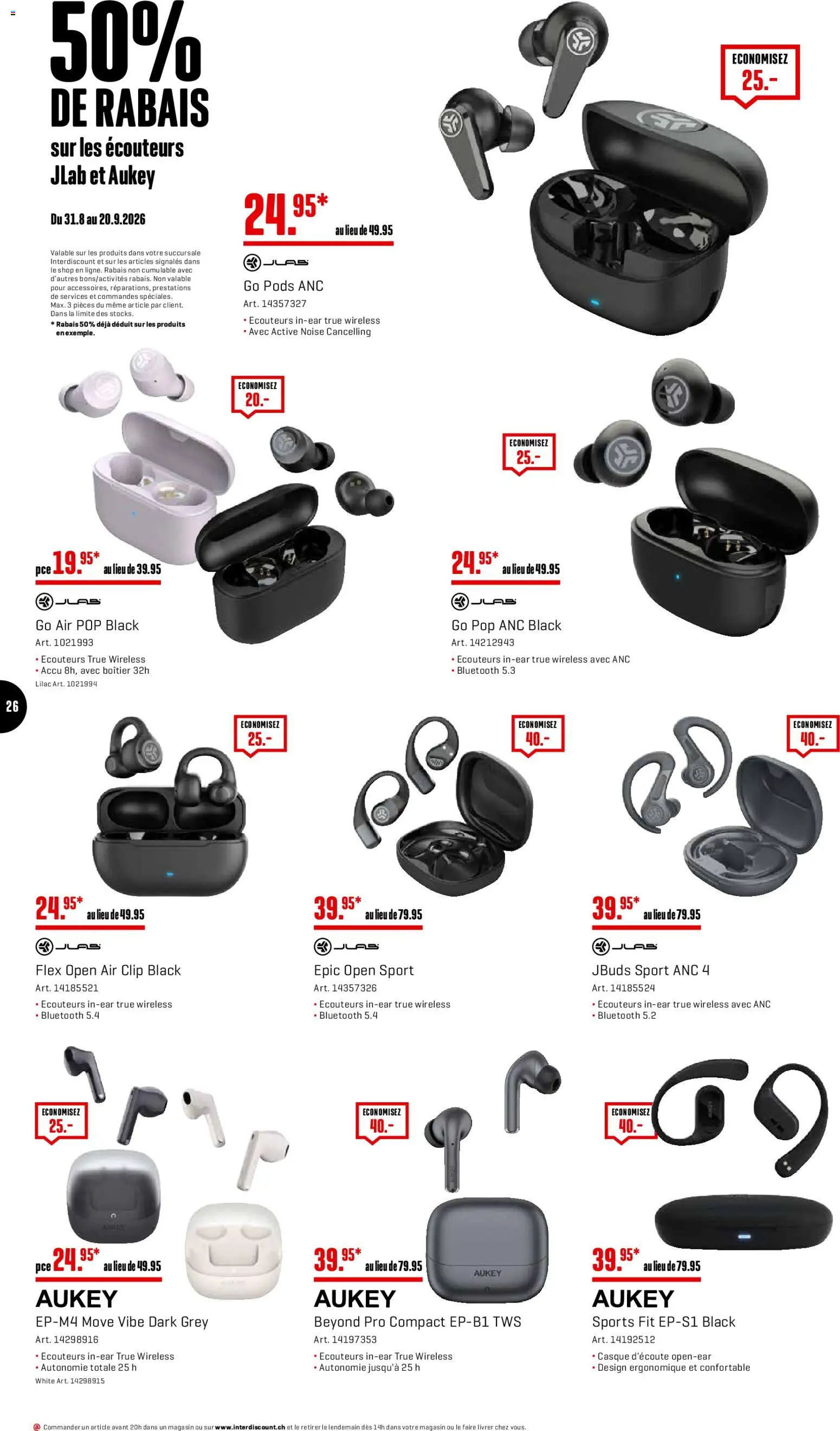 Interdiscount aktionen FR – gültig ab 31.08.2026 | Seite: 26