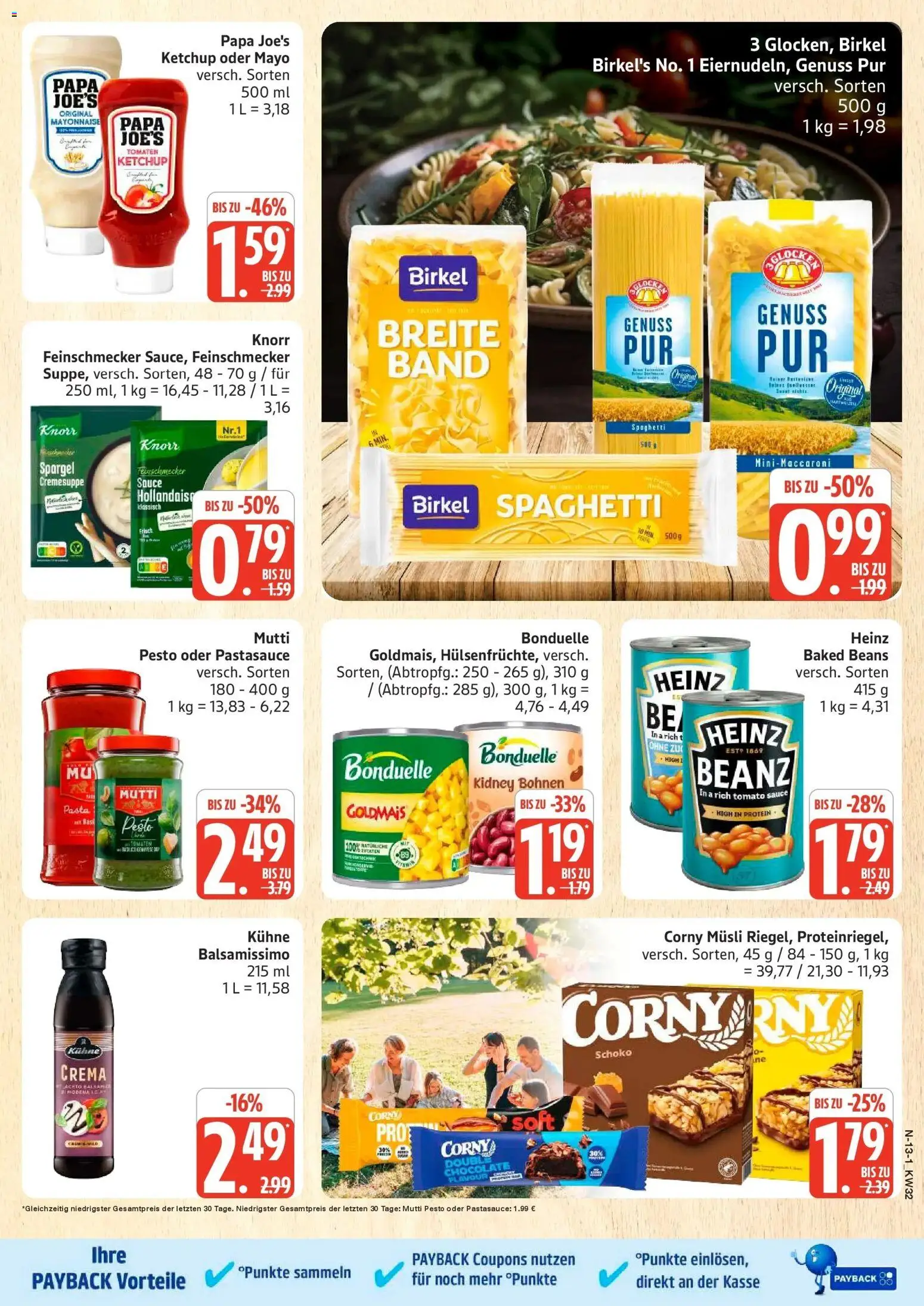 Marktkauf Prospekt Buxtehude (ab 03.08.2026) » Angebote online | Seite: 13 | Produkte: Musli, Mayonnaise, Pasta, Ketchup