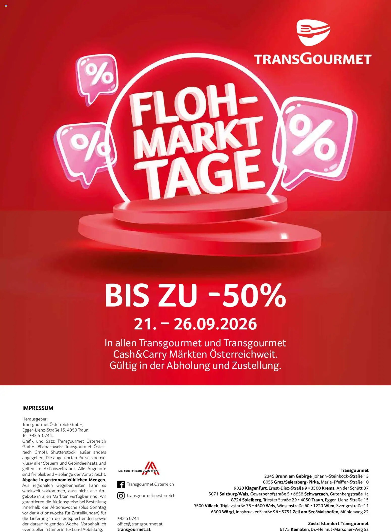 Transgourmet Zustellaktion gültig ab 20.09.2026 | Seite: 36