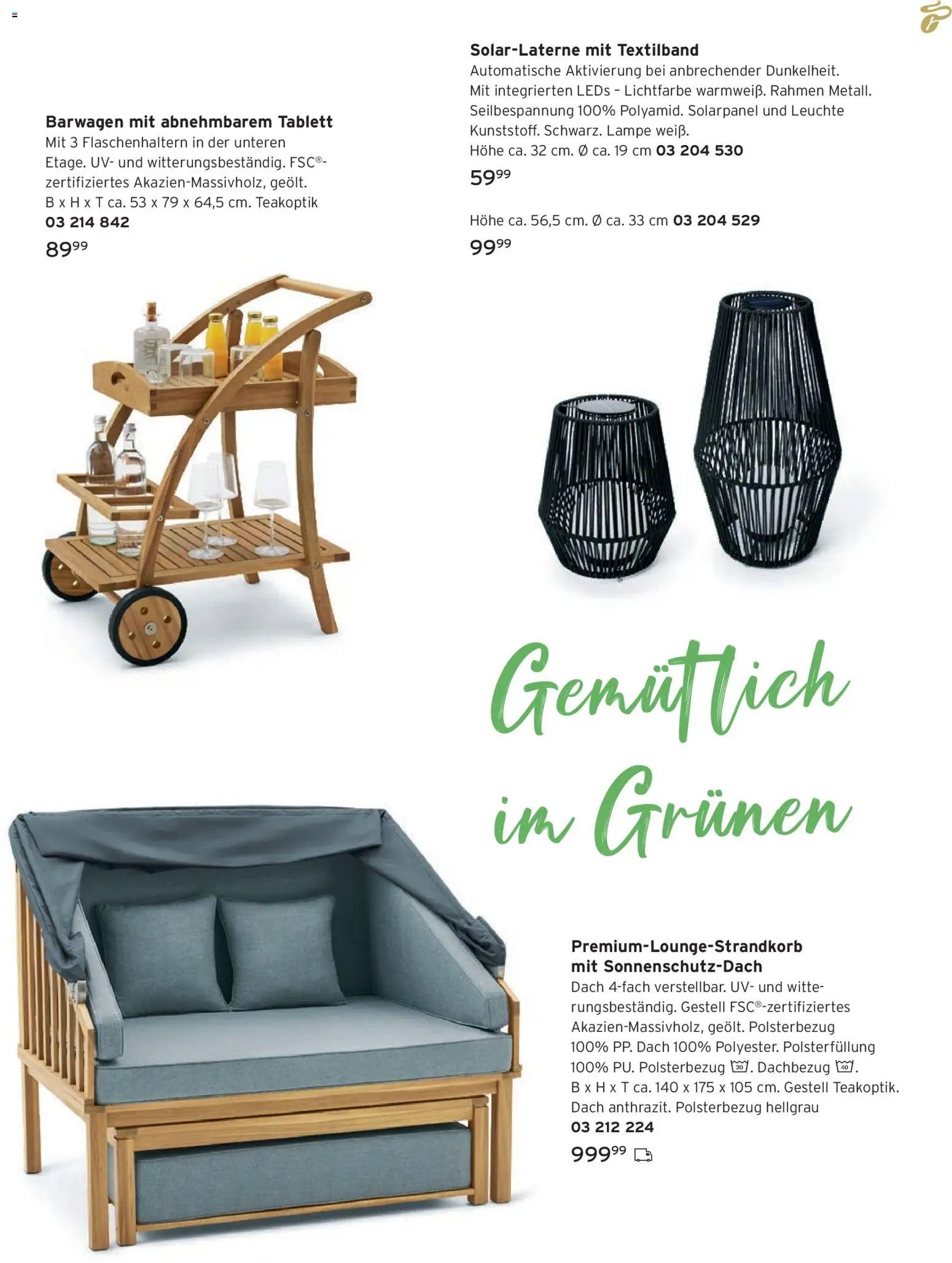 Tchibo Katalog Frühling – gültig ab 24.03.2026 | Seite: 143 | Produkte: Barwagen, Lampe