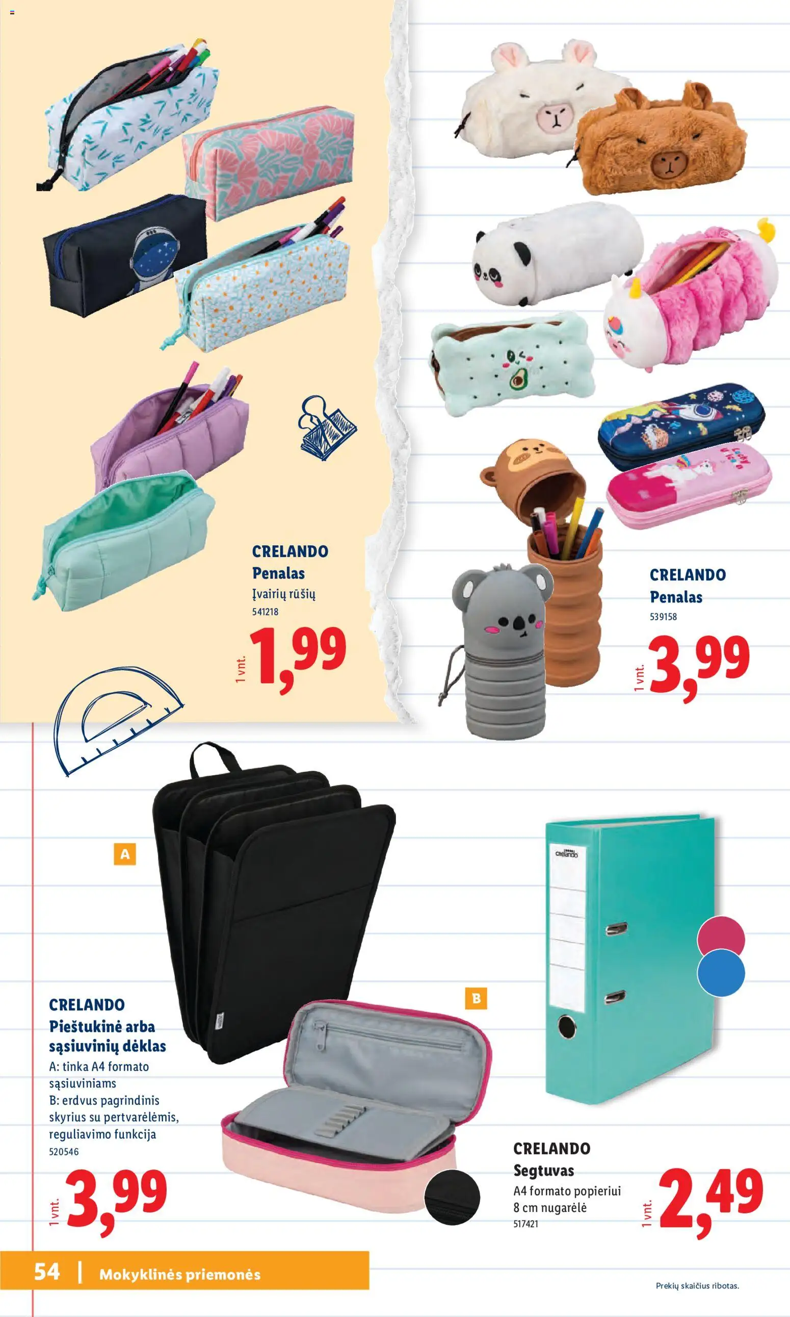 LIDL akcijos nuo 2026.07.20 | Puslapis: 54