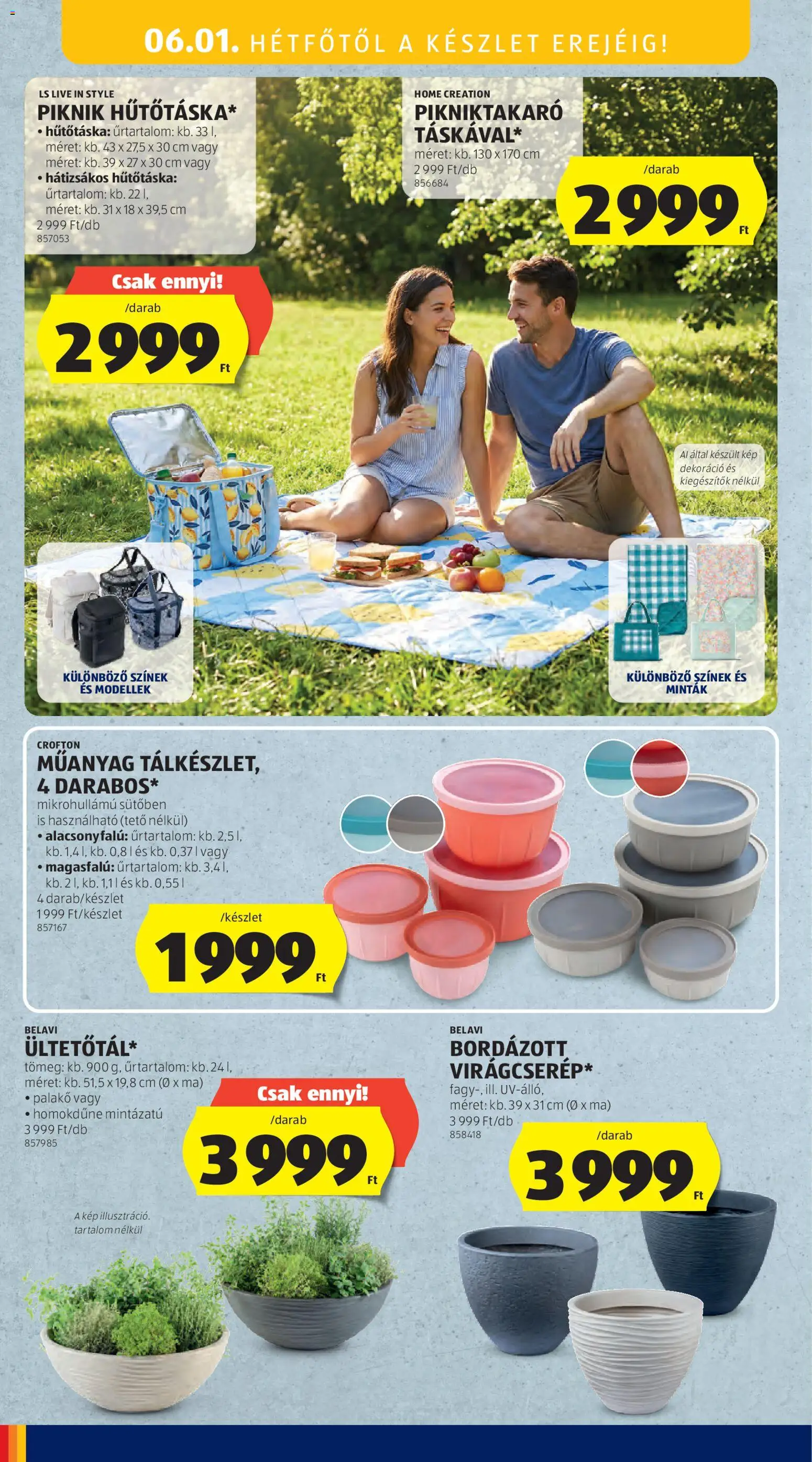 Aldi akciós ujság - amely érvényes a következő dátumtól: 28.05.2026 | Oldal: 10 | Termékek: Hűtőtáska, Dekoráció