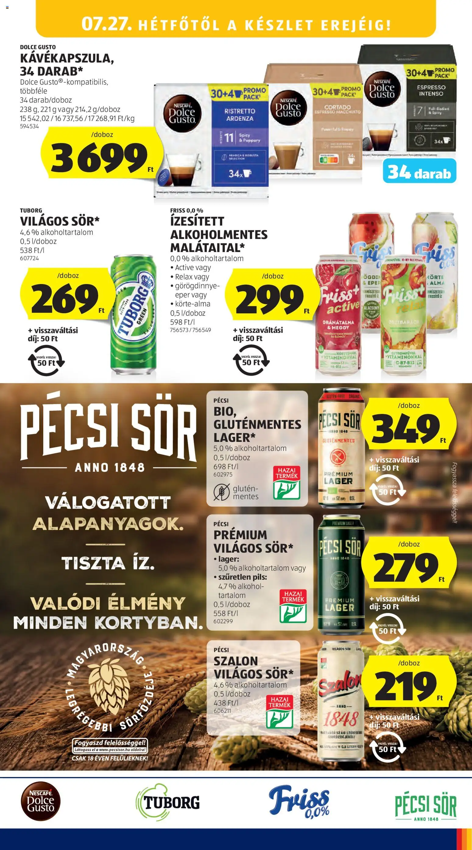 Aldi akciós ujság - amely érvényes a következő dátumtól: 2026.07.23. | Oldal: 25