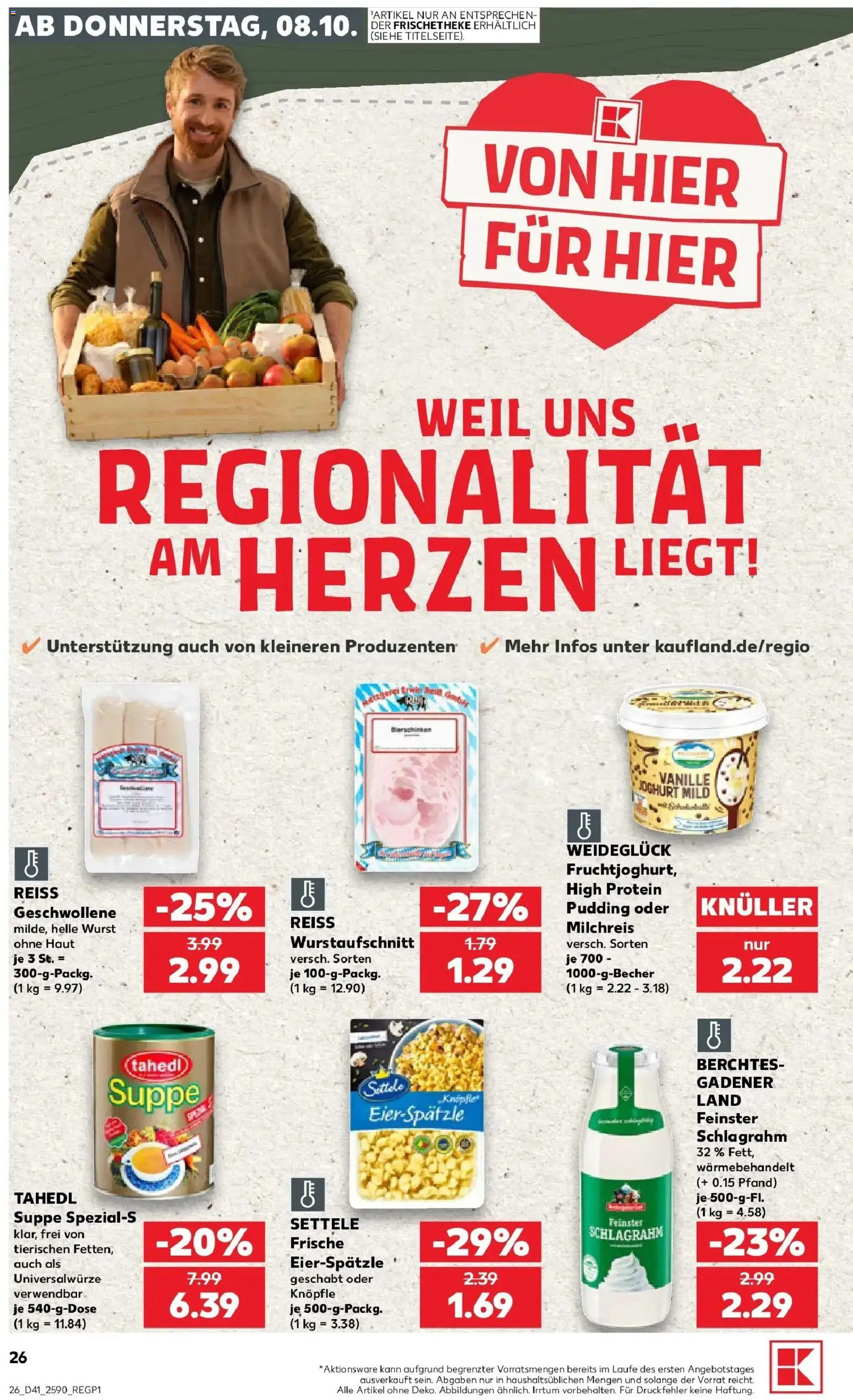Prospekt Kaufland ab 08.10.2026 » Angebote Online zum Blättern | Seite: 26