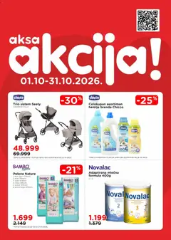 Aksa katalog - pregled Aksa kataloga - važi od 01.10.2026