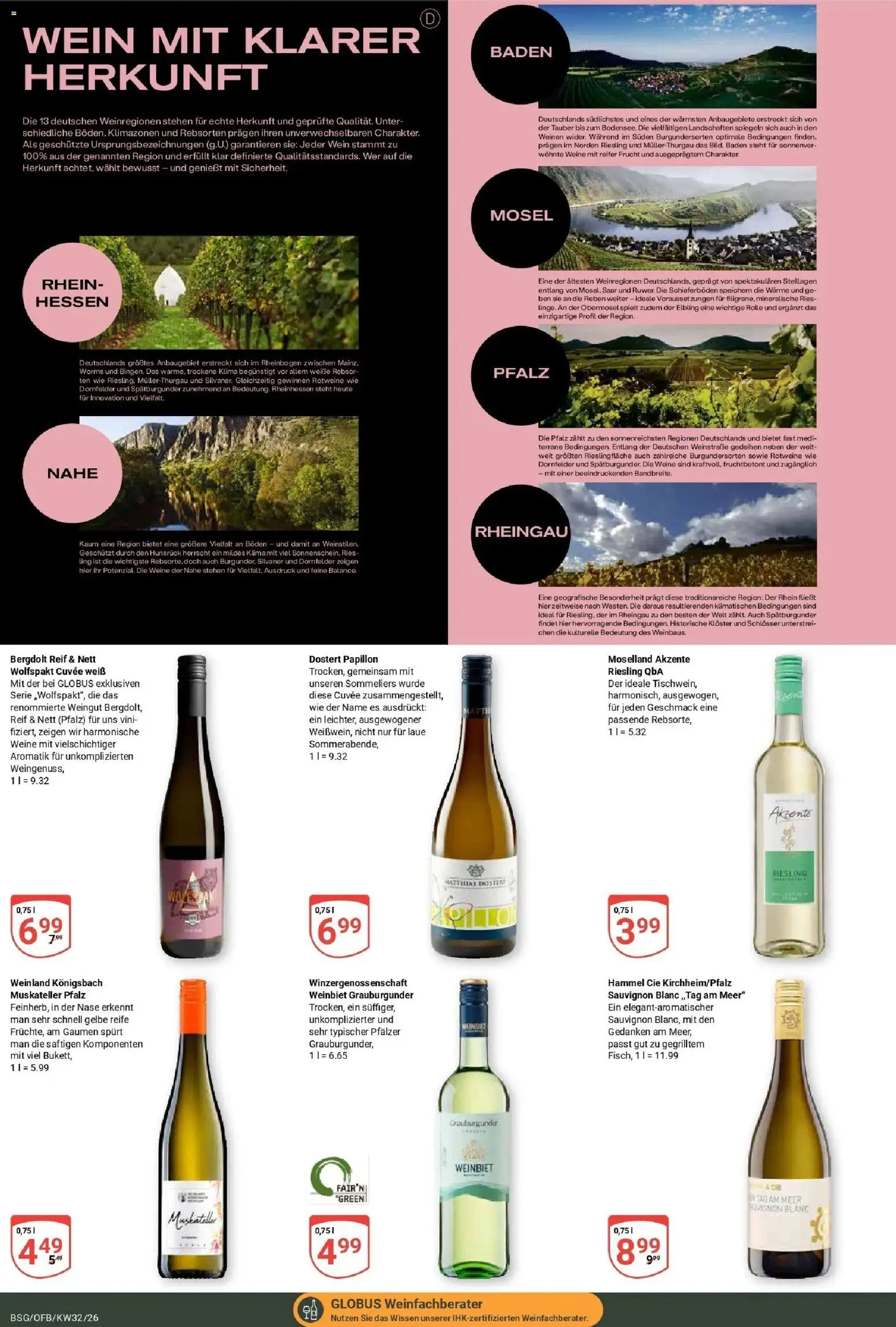 Globus Prospekt Braunschweig (ab 03.08.2026) » Angebote online | Seite: 24 | Produkte: Wein