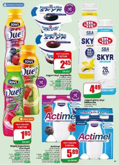 Pogląd oferty "Jogobella SKYR, JOGURT TYPU ISLANDZKIEGO L. CASEI 431*" - ważna od 10.06.2026 | Strona: 47 | Produkty: Jogurt pitny, Jogurt, Owoce, Skyr