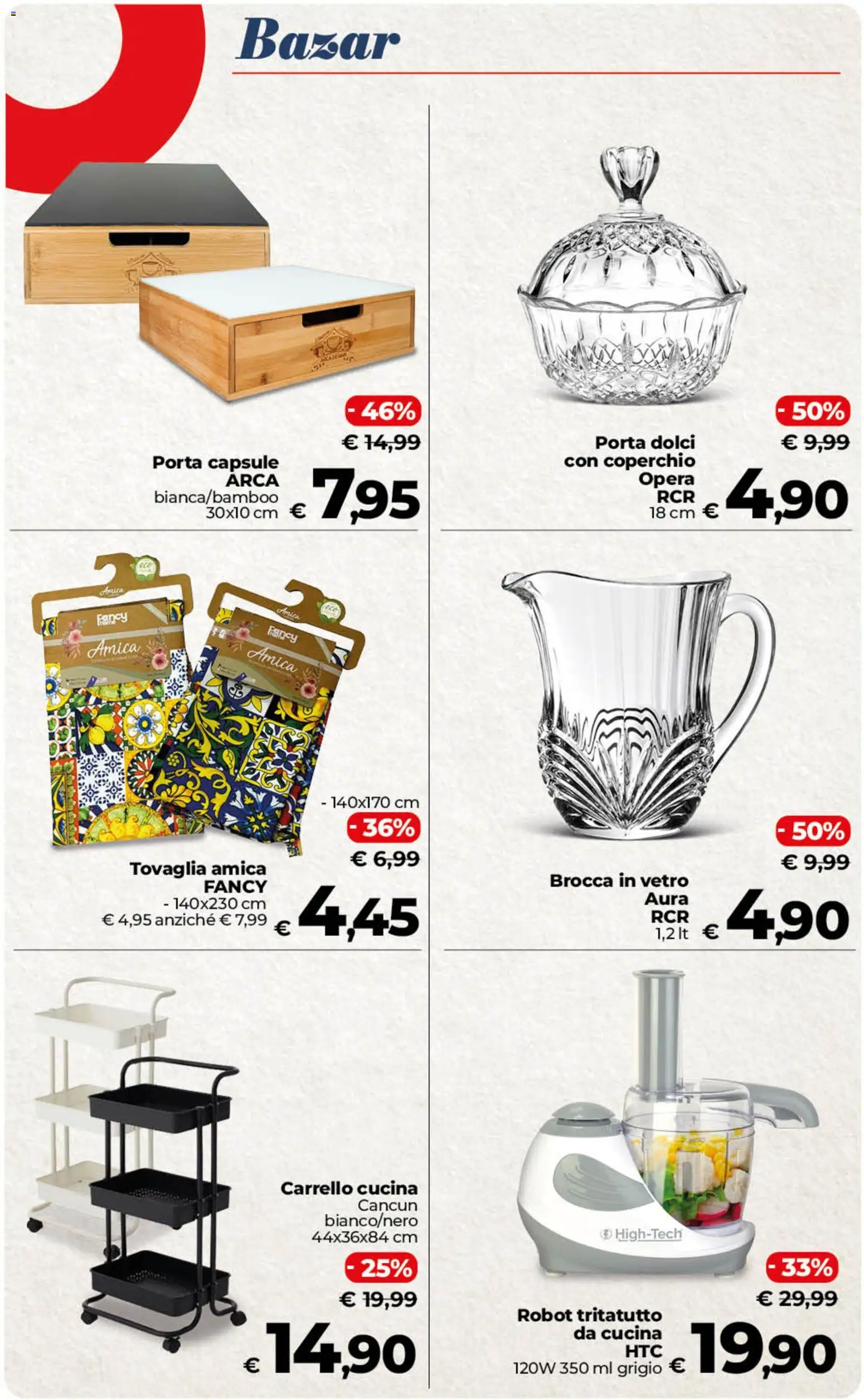 Volantino COOP del 23/10/2026 | Pagina: 44 | Prodotti: Porta, Tritatutto, Coperchio, Carrello