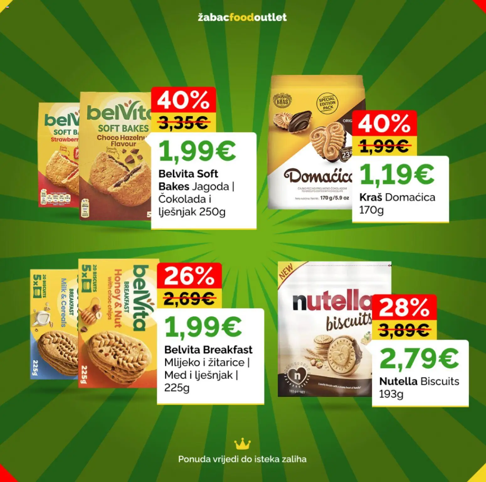 Žabac katalog | vrijedi od 04.05.2026 | Stranica: 36 | Proizvodi: Nutella, Čokolada, Žitarice, Lješnjak