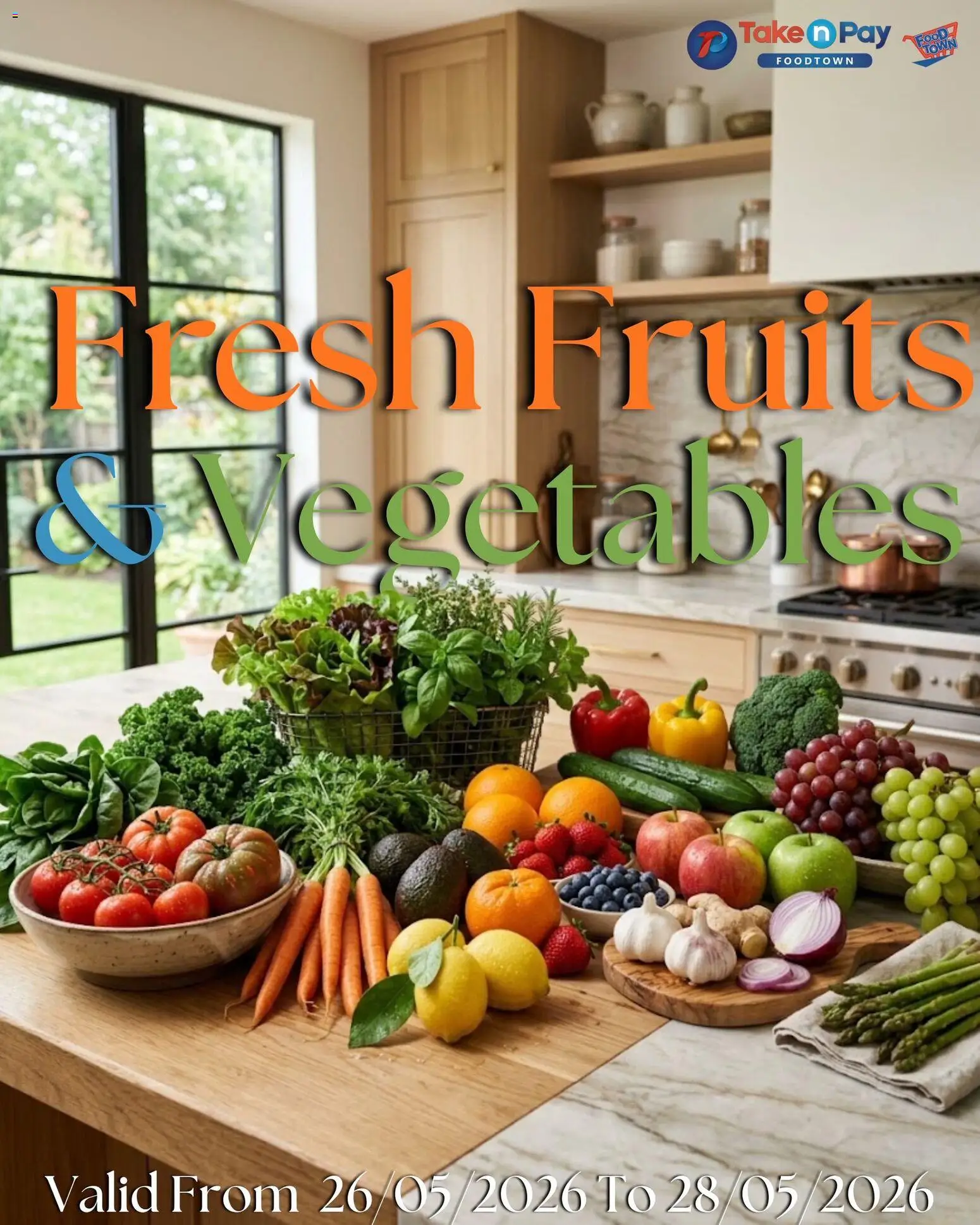 New Take n Pay catalogue – valid from 26.05.2026 | Page: 1 | Products: Vegetables
