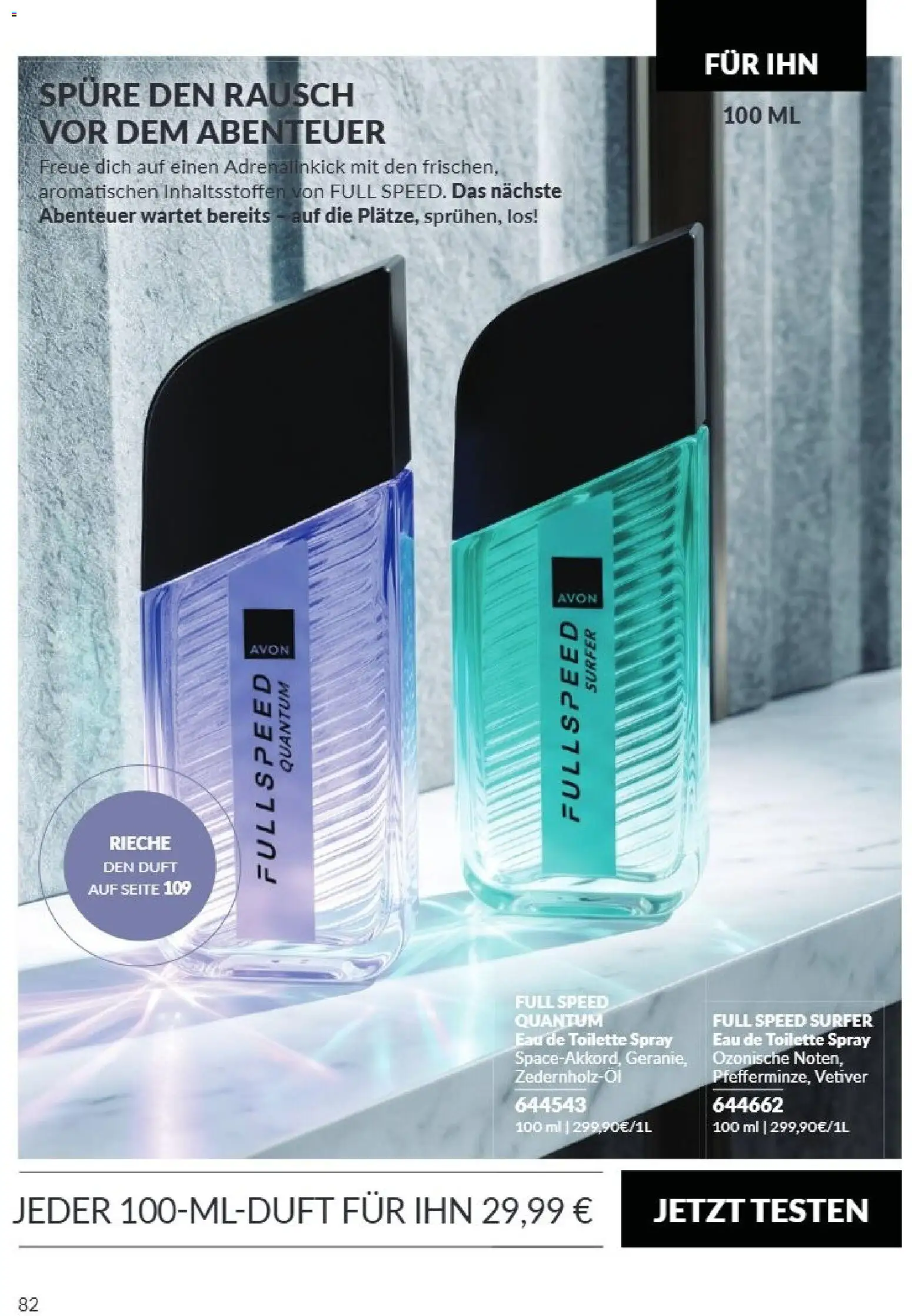 AVON Katalog September 2026 – gültig ab 01.09.2026 | Seite: 78 | Produkte: Toilette, Duft, Eau de Toilette