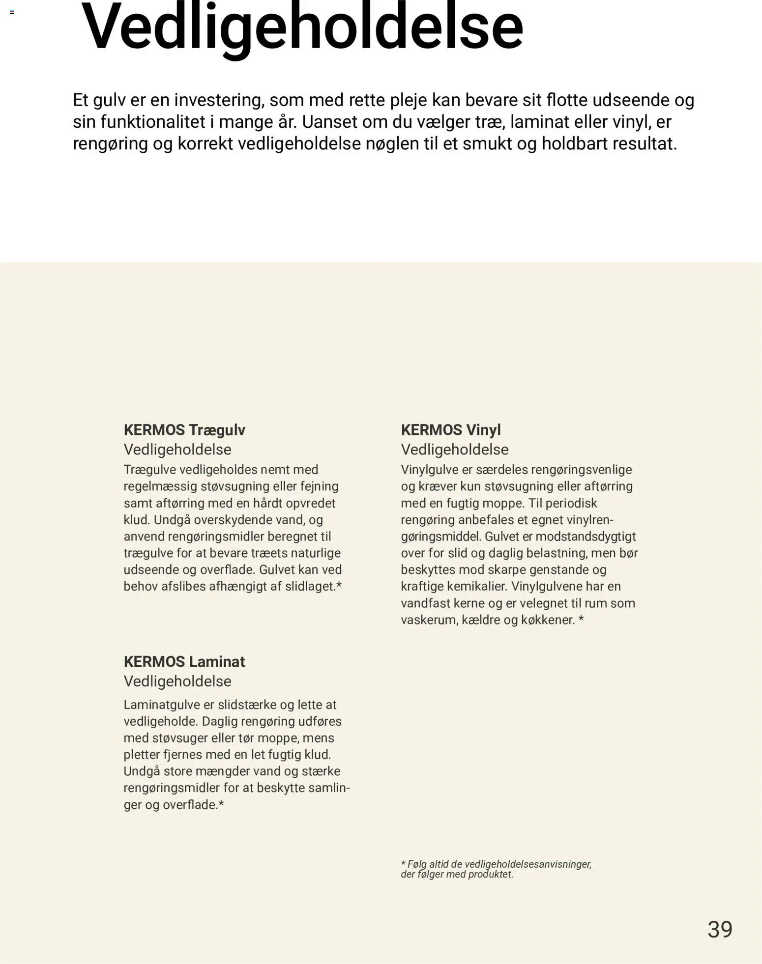 Stark tilbudsavis – gyldig fra 27/08/2026 | Side: 39 | Produkter: Søm, Støvsuger