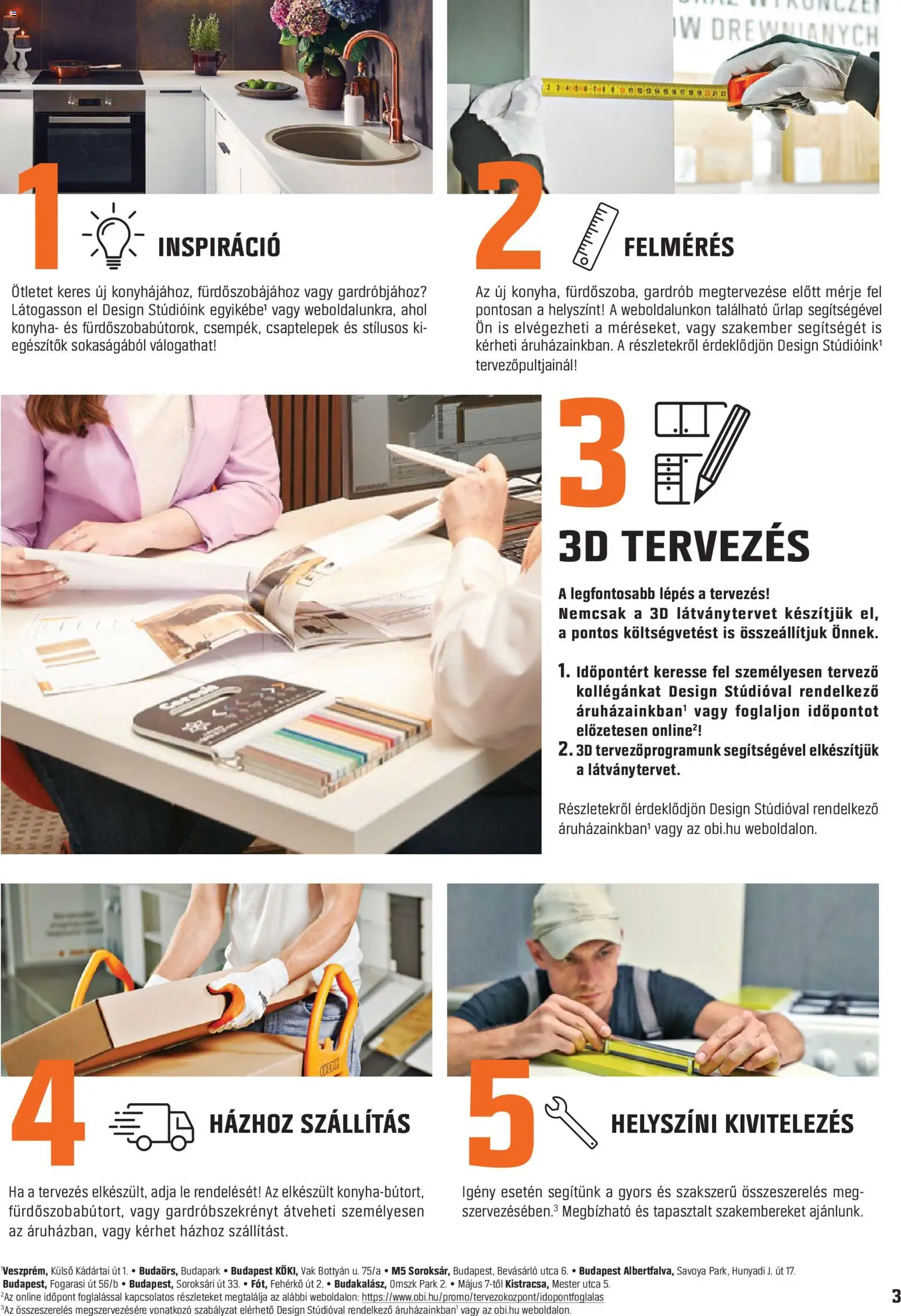 OBI akciós ujság - amely érvényes a következő dátumtól: 04.05.2026 | Oldal: 3 | Termékek: Gardrób