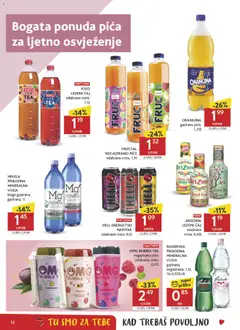 MIVELA PRIRODNA MINERALNA VODA blago gazirana, gazirana, 1l, MIVELA PRIRODNA MINERALNA VODA blago gazirana, gazirana, 1l - Pregled kataloga iz trgovine Konzum, vrijedi od 24.06.2026 | Stranica: 12 | Proizvodi: Mineralna voda, Hell, Ledeni čaj, Voda