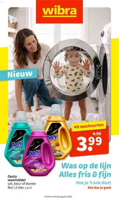 Wibra folder - Voorbeeld van een folder van Wibra, geldig van 24/08/2026