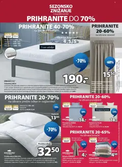JYSK katalog akcije – veljaven od 03.06.2026 | Stran: 3 | Izdelki: Brisača, Vzmetnica, Odeja, Posteljnina