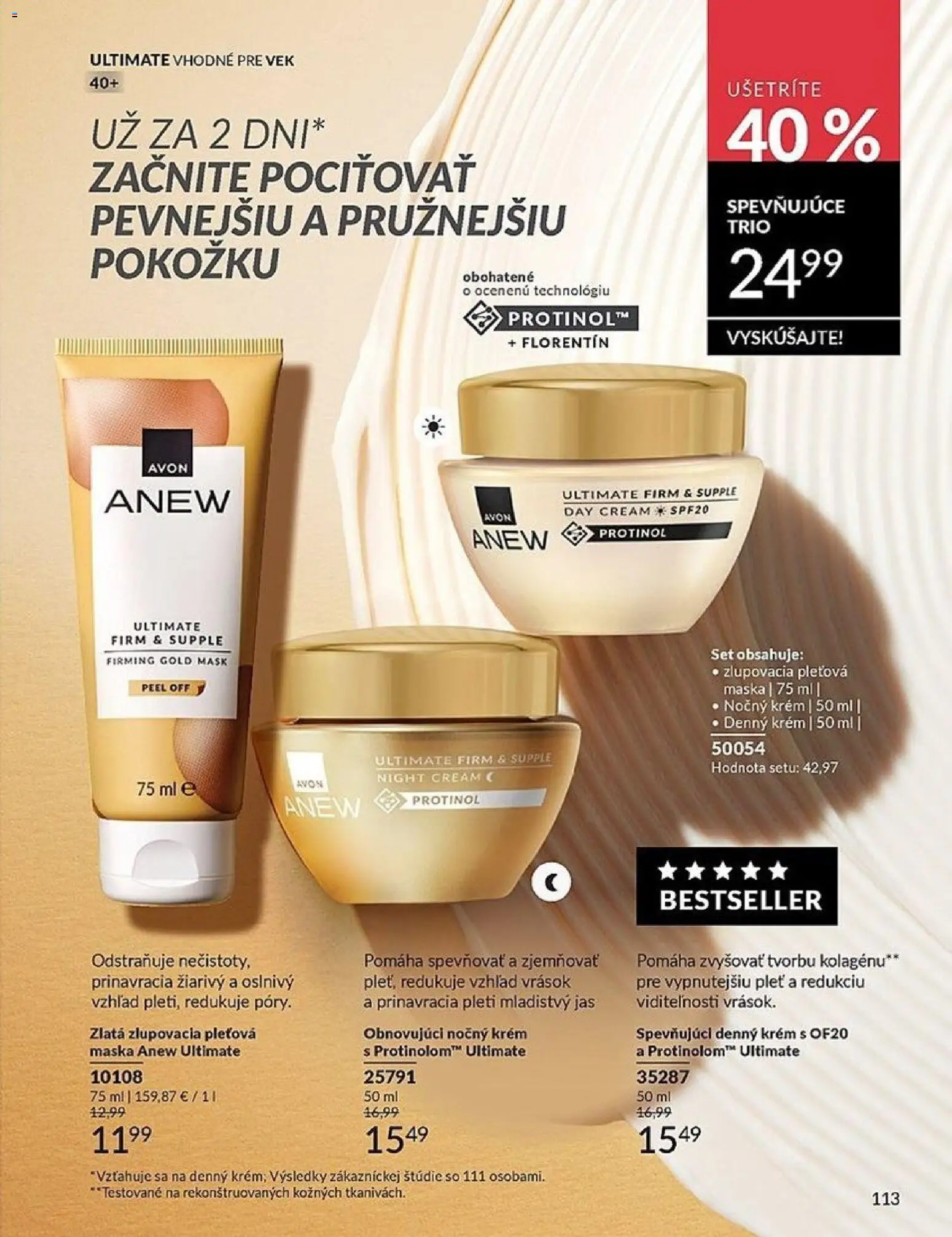 Nové Avon akcie – leták je platný od 01.03.2026 | Strana: 113 | Produkty: Maska, Krém