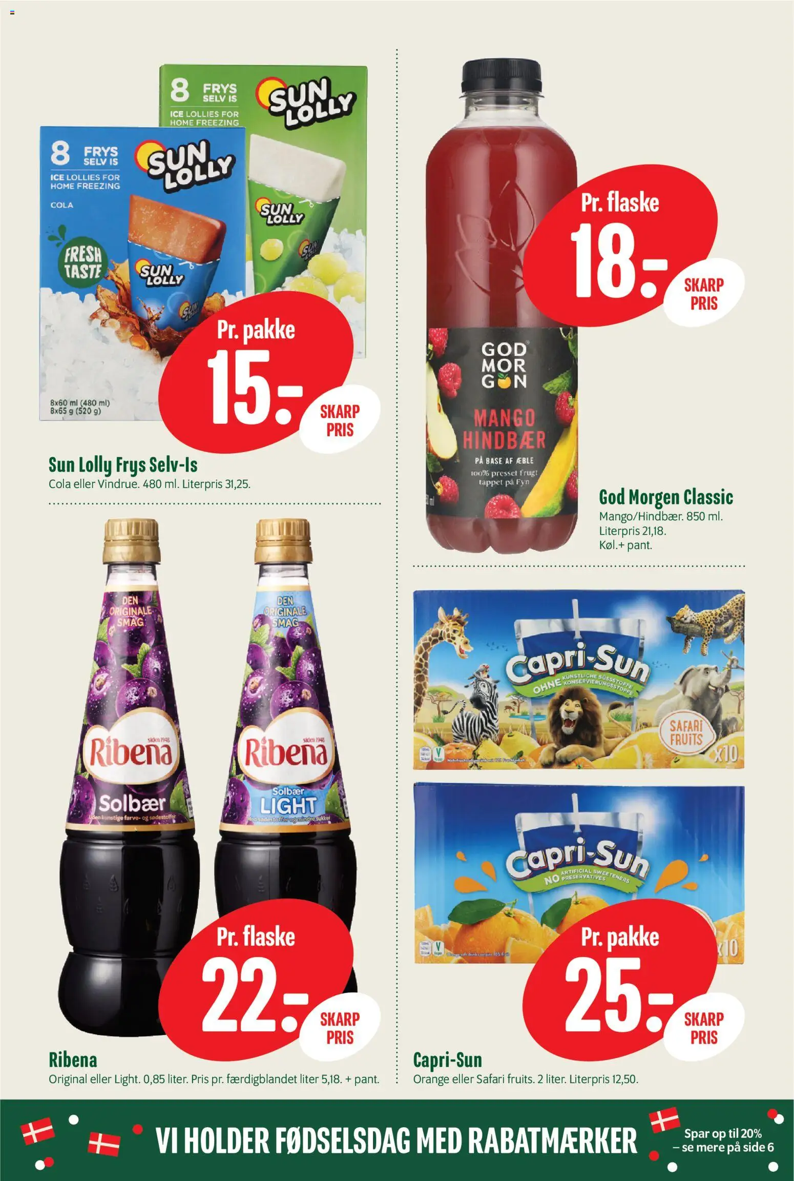 Min Købmand tilbudsavis – gyldig fra 04/09/2026 | Side: 15 | Produkter: Mango, Is, Solbær, Sukker