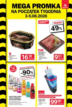 Pogląd oferty "Selgros cash&carry gazetka - Mega Promka" - ważna od 03.08.2026 | Strona: 1 | Produkty: Mięso, Lody Grycan, Vileda, Lody