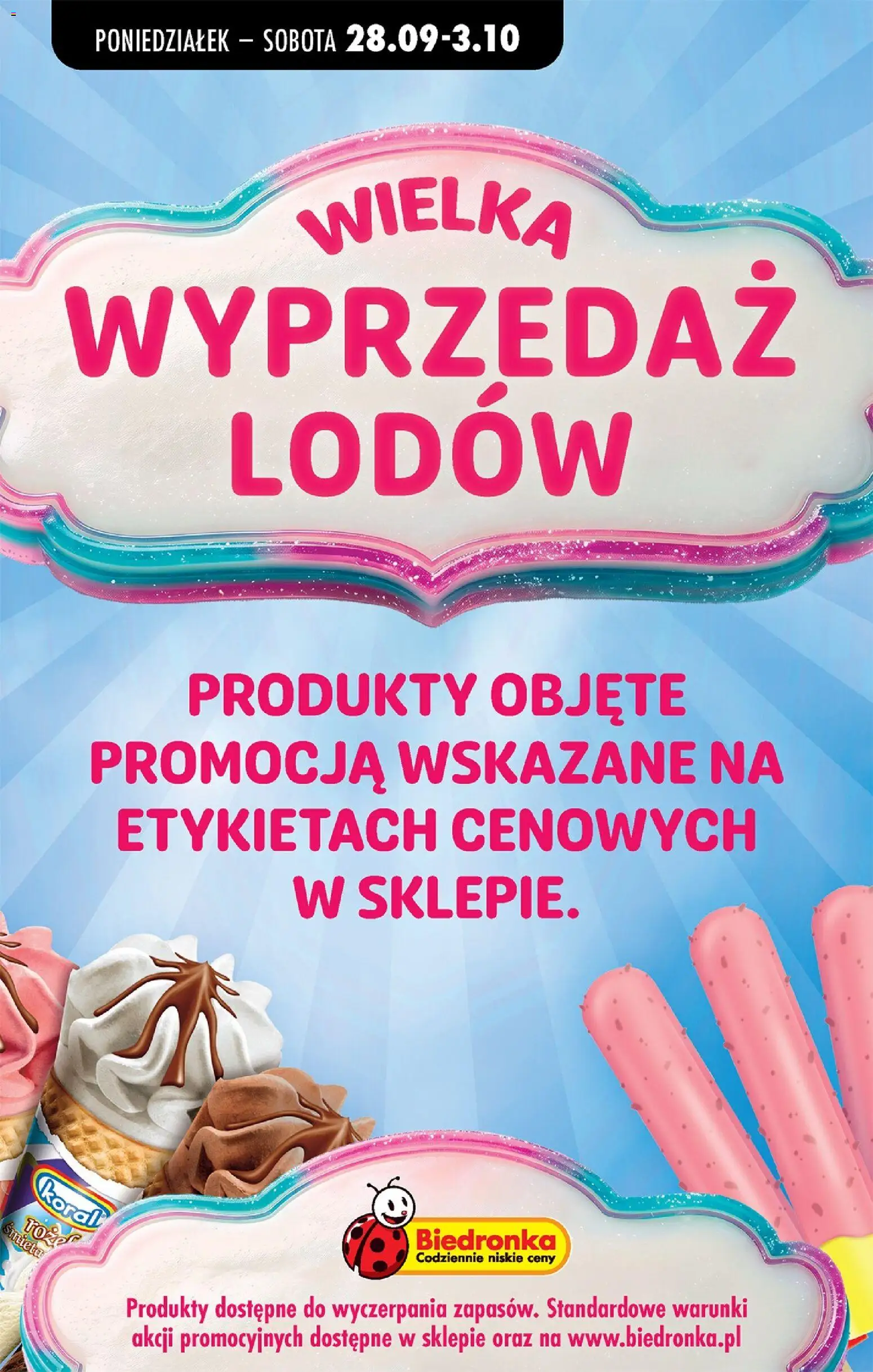 Biedronka Polsko leták - Codziennie niskie ceny od 28.09.2026 | Strana: 72