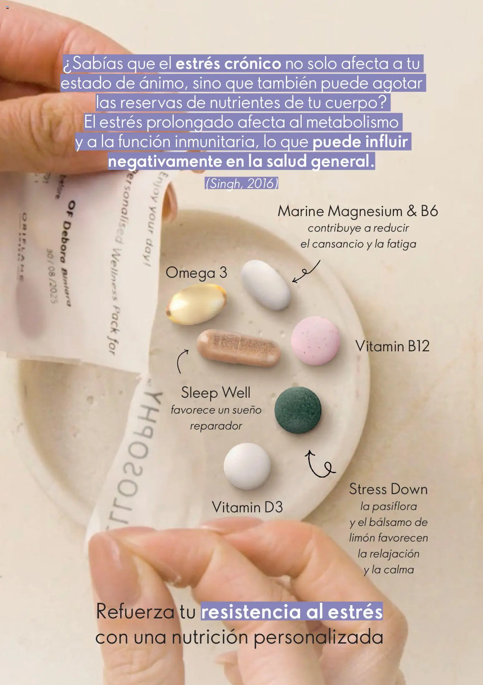 Oriflame - Nutrición personalizada │ válido desde el 09.02.2026 | Página: 3 | Productos: Δοχείο φοντί