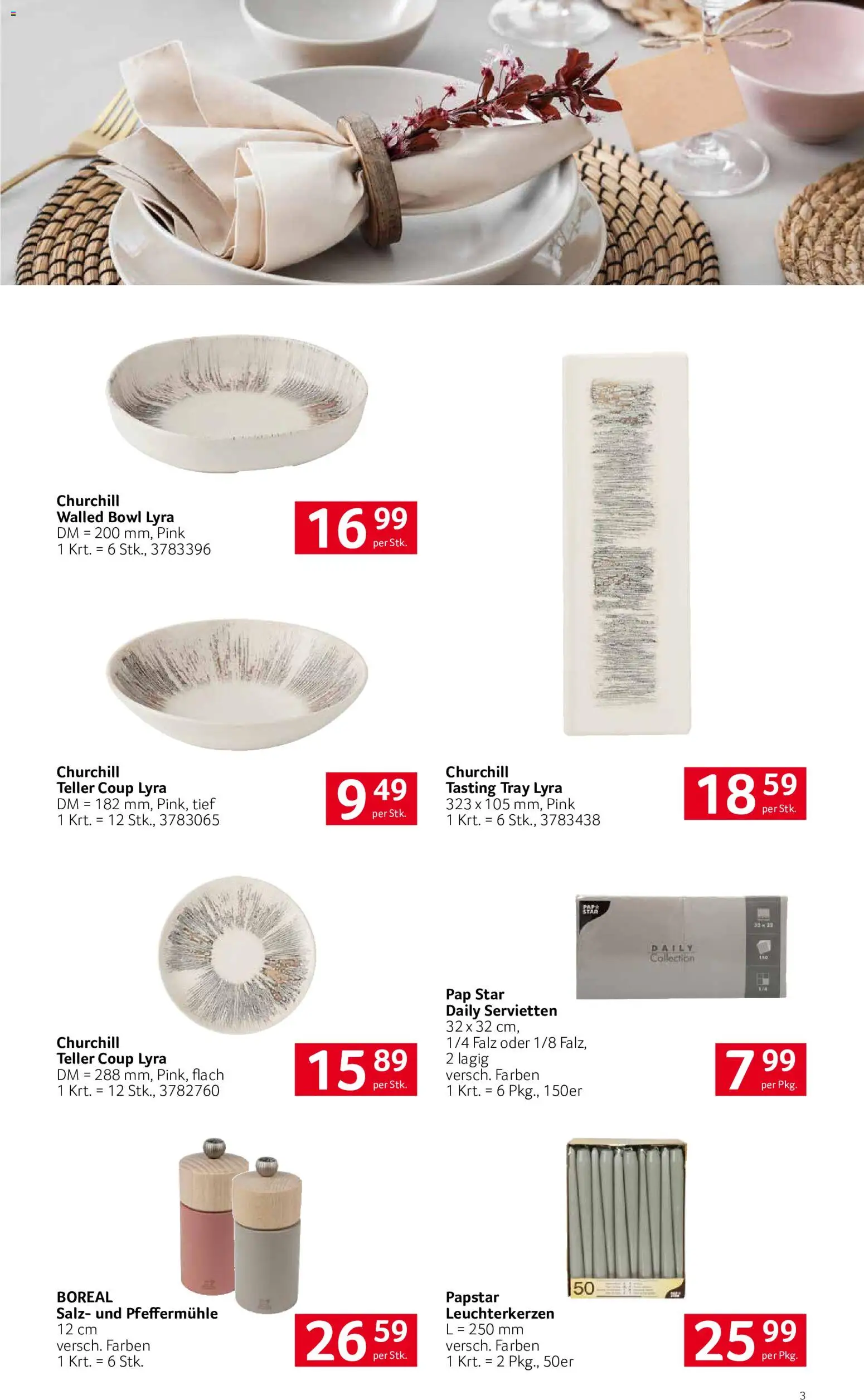 Transgourmet FESTLICH AUFGETISCHT gültig ab 02.11.2026 | Seite: 3 | Produkte: Salz, Pfeffermühle