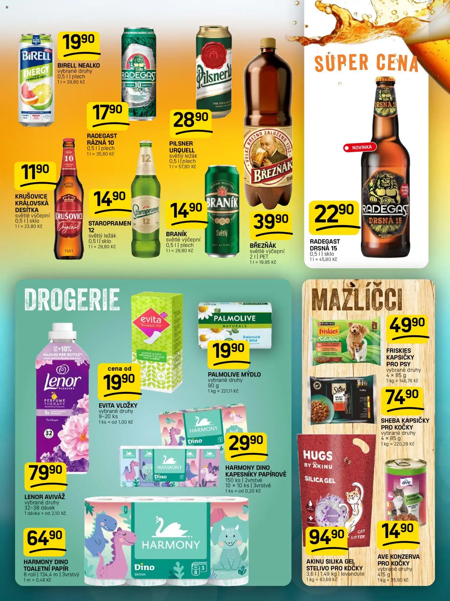 Flop leták od 23.09.2026 | Strana: 11 | Produkty: Březňák, Vložky, Radegast, Drogerie