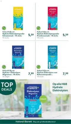 Holland & Barrett folder - Voorbeeld van een folder van Holland & Barrett, geldig van 21-06-2026 | Pagina: 5 | Producten: Poeder