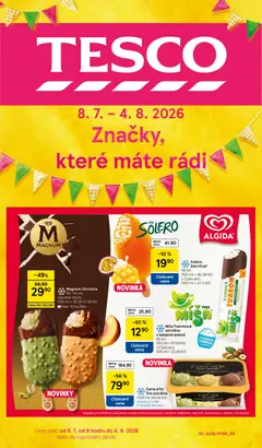 Náhled letáku Tesco katalog od 08.07.2026