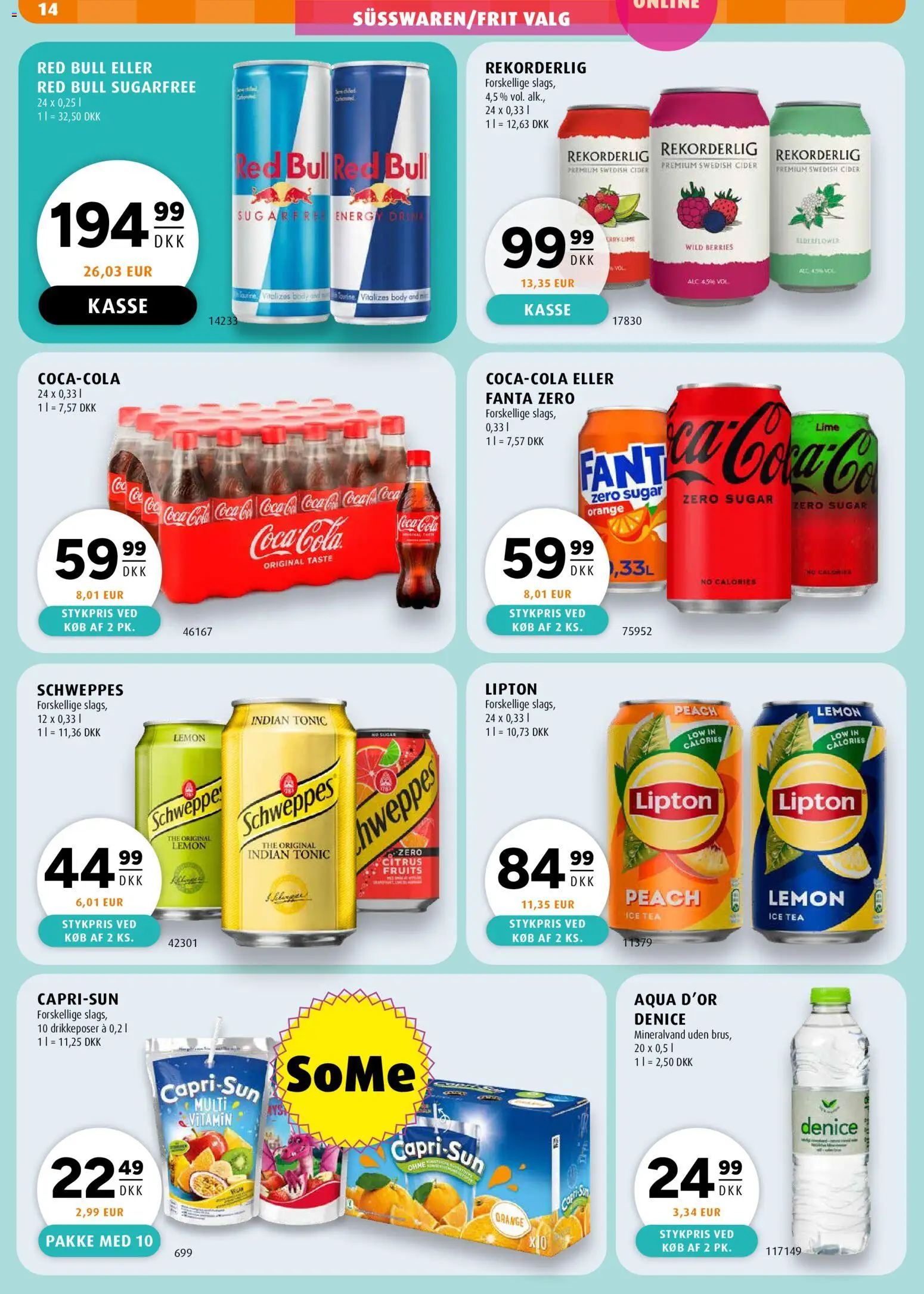 Scandinavian Park tilbudsavis – gyldig fra 21.05.2026 | Side: 18 | Produkter: Coca Cola, Lime, Iogurteira, Fanta