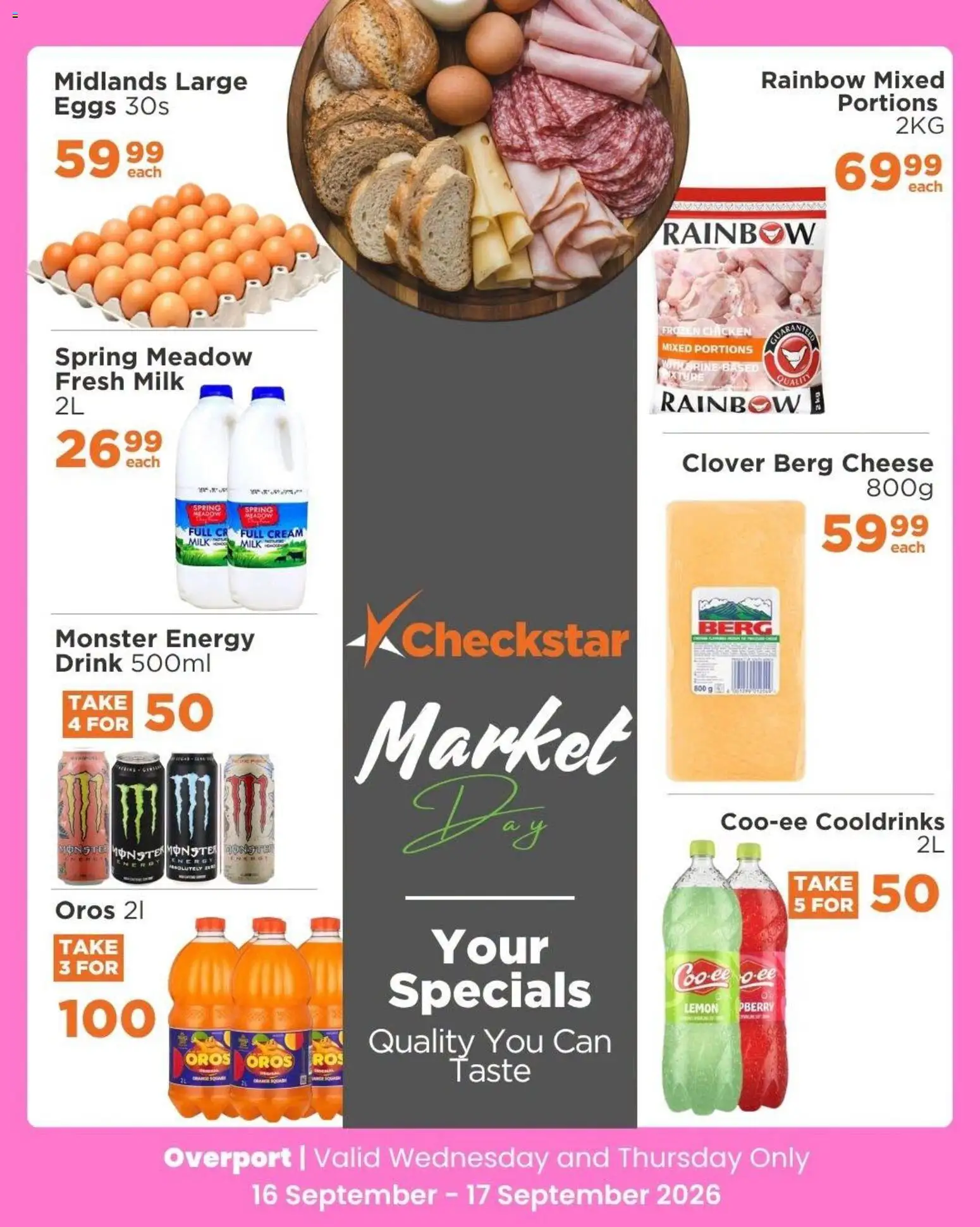 New Check Star catalogue – valid from 16/09/2026 | Page: 6 | Products: Milk, Eggs, Cream, Lemon
