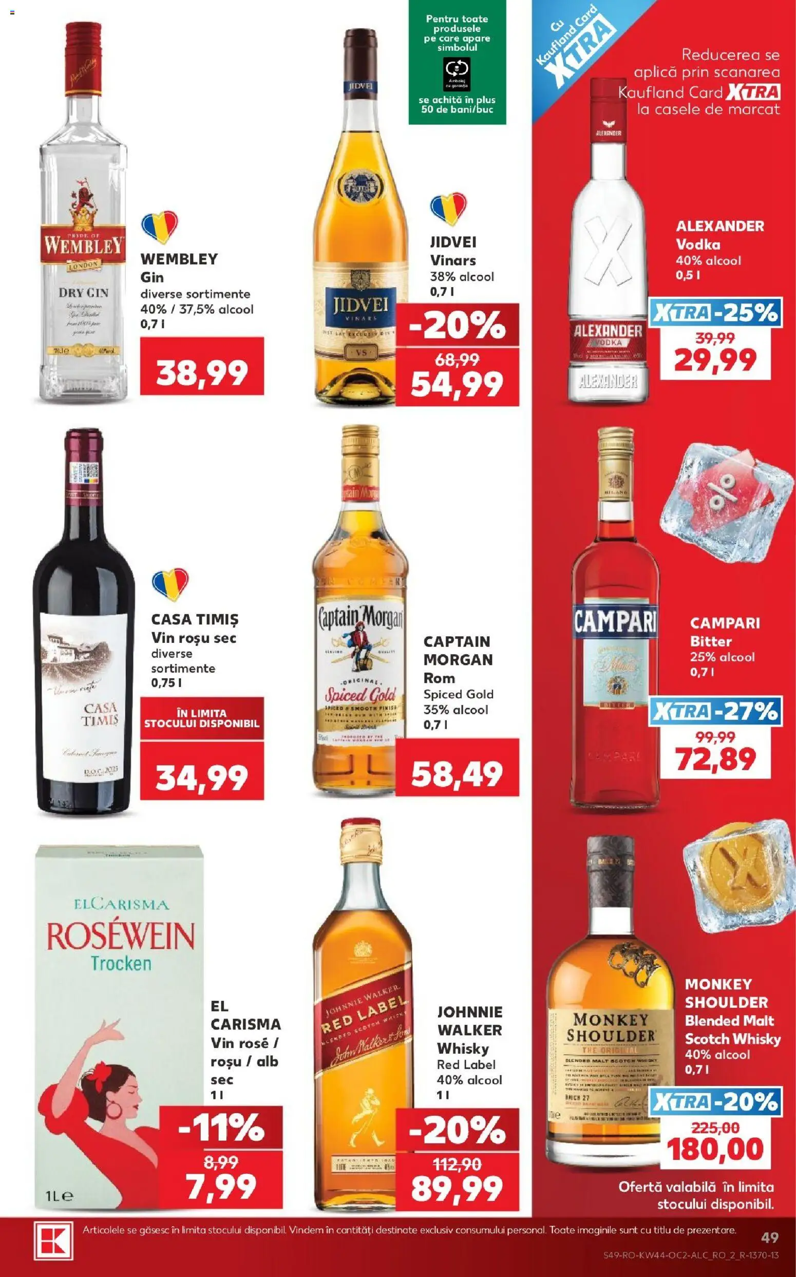Kaufland Miercurea Ciuc 28.10.2026 - Revista si Oferta | Pagină: 49 | Produse: Vin rosu, Aplică, Vin rose, Vin