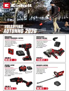Anteprima del volantino Einhell volantino valido a partire dal 01/10/2026