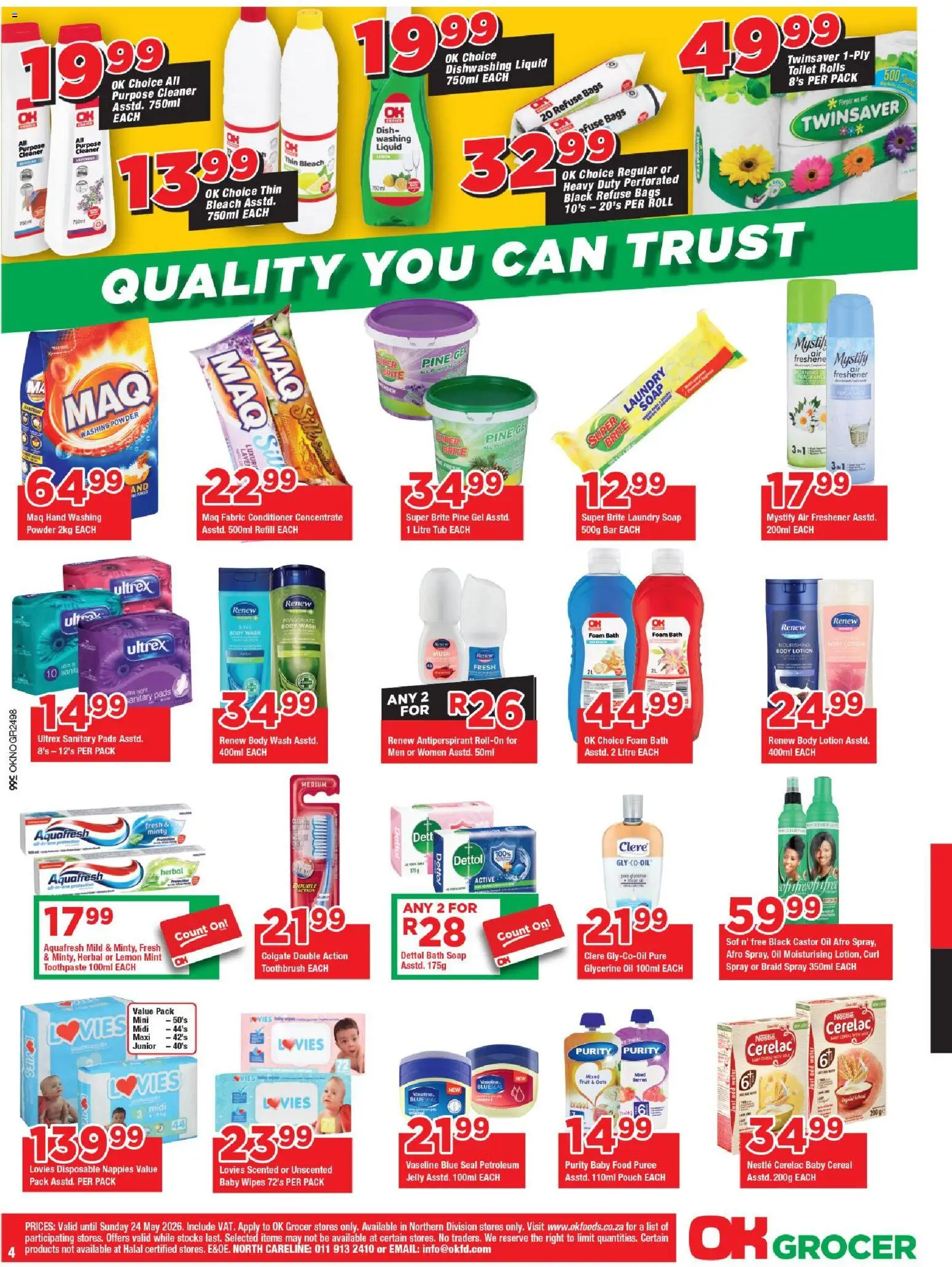 New OK Foods catalogue – valid from 13.05.2026 | Page: 4