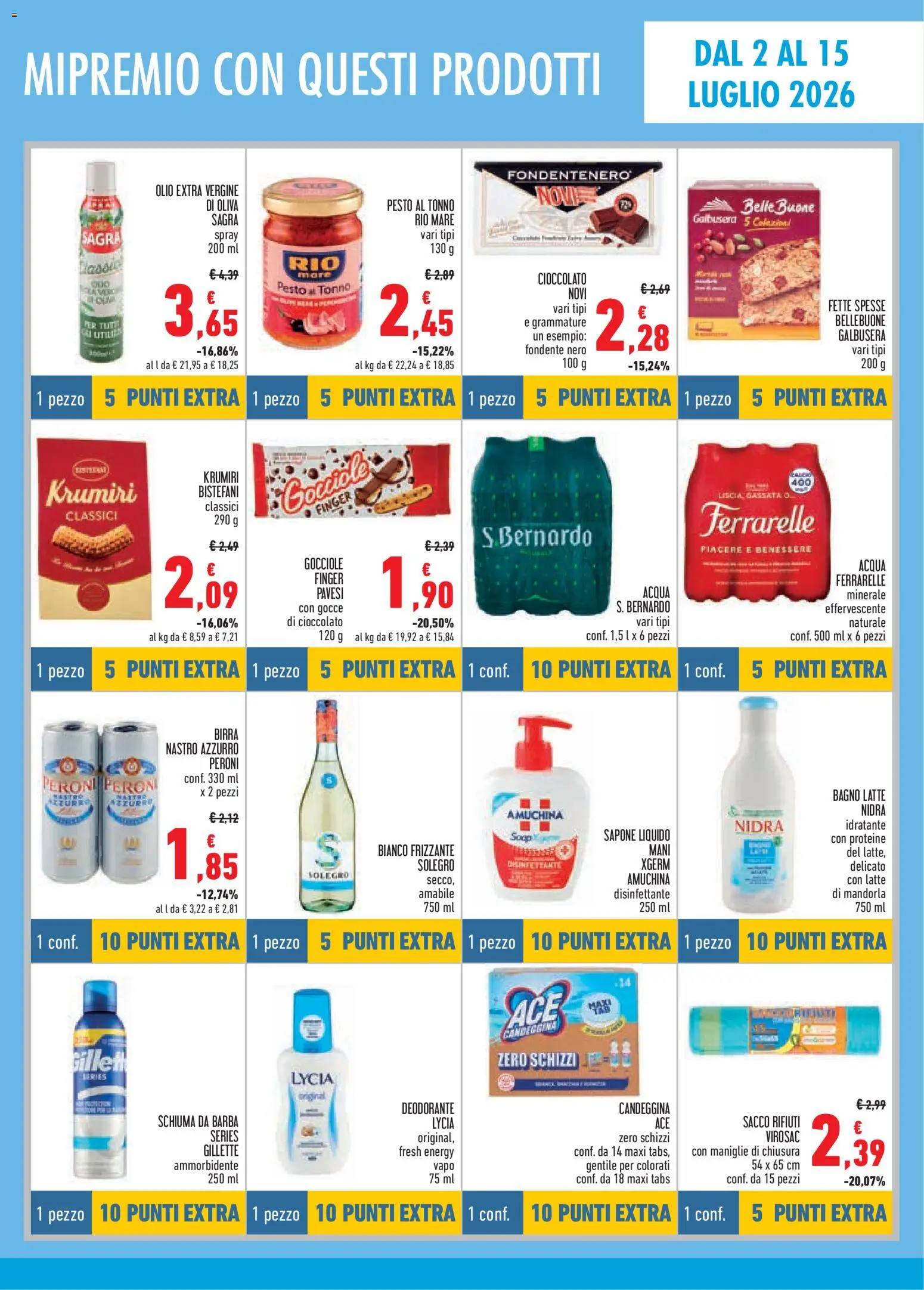 Volantino Conad del 18.06.2026 | Pagina: 7 | Prodotti: Cioccolato, Ammorbidente, Tonno, Olio extra vergine