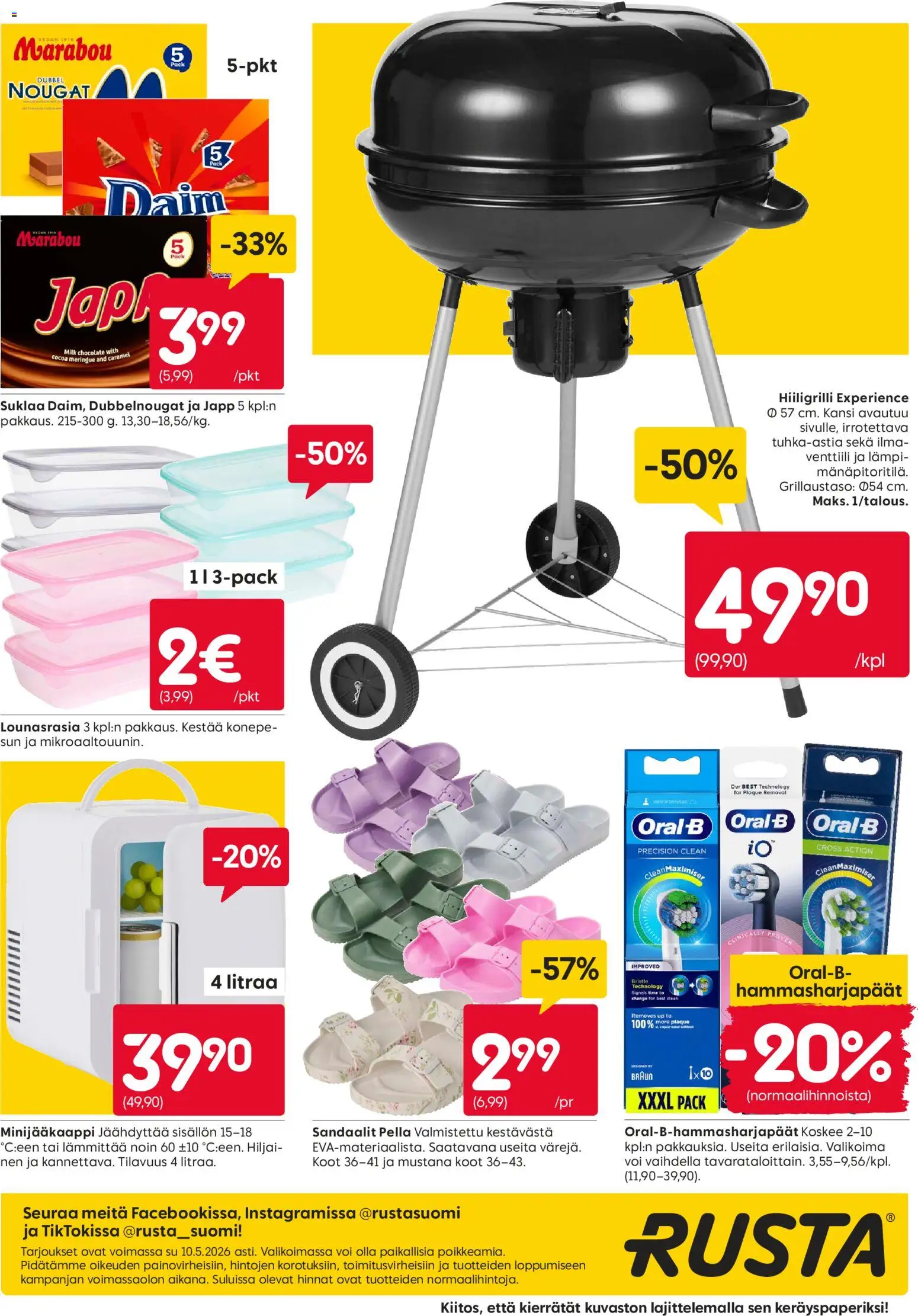Rusta tarjoukset – voimassa 04.05.2026 alkaen | Sivu: 28